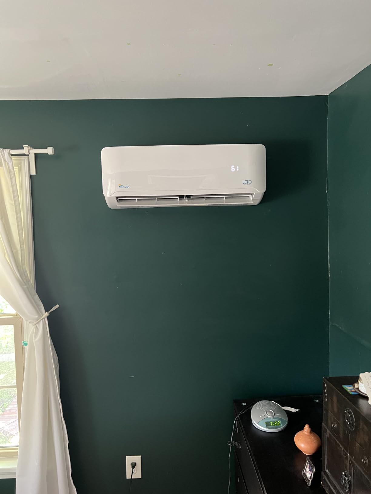 Senville LETO Mini Split Air Conditioner, Heat Pump, White, 12000 BTU | Ductless, Wall Mounted, Works with Alexa, Quiet Operation, 1 Ton, 208/230V Energy Efficient Inverter customer photo 2