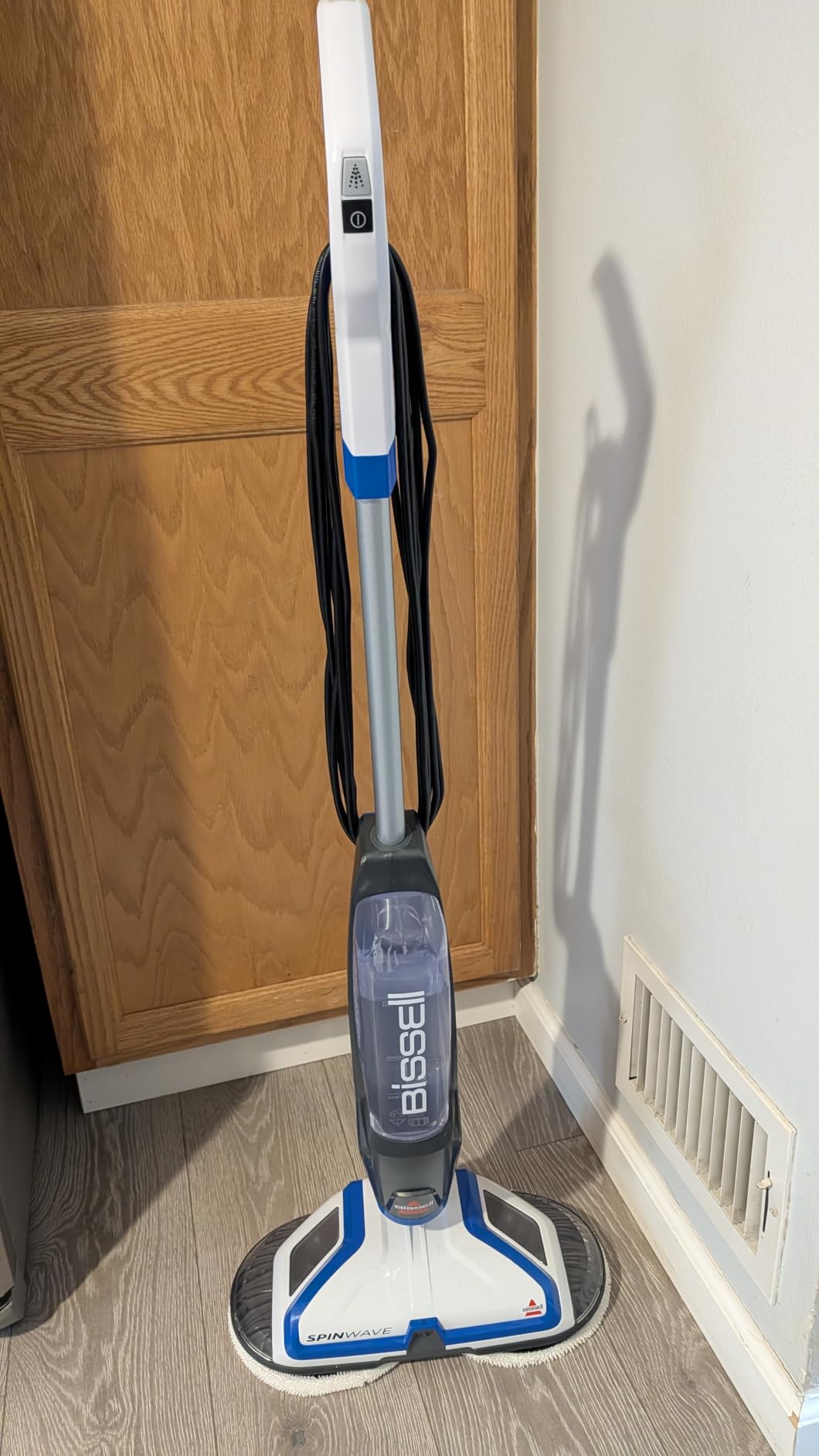 BISSELL SpinWave Hard Floor Expert Corded Spin Mop Cleaner, Powerful Electric Floor Cleaner with Washable Pads for Effortless Deep Cleaning on Sealed Floors, 20393 customer photo 2