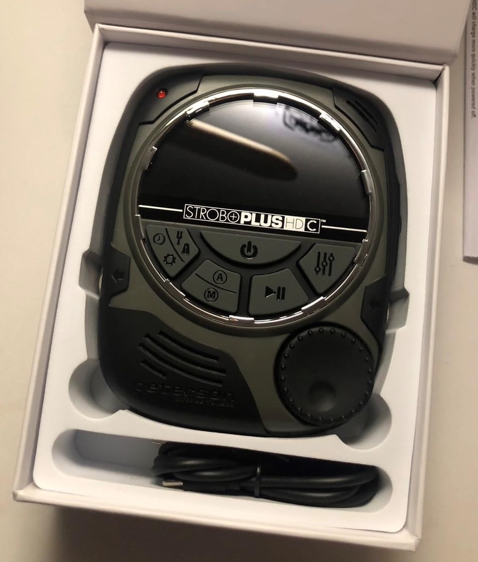 StroboPLUS HDC Handheld/Benchtop Strobe Tuner, Metronome, Timer, Tone Generator customer photo 1