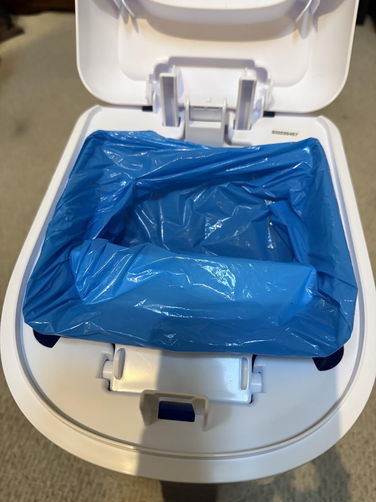 Diaper Genie Signature Gift Set | Includes Easy Roll Refill with 48 Bags | Holds Up to 2256 Newborn Diapers, Plastic customer photo 1