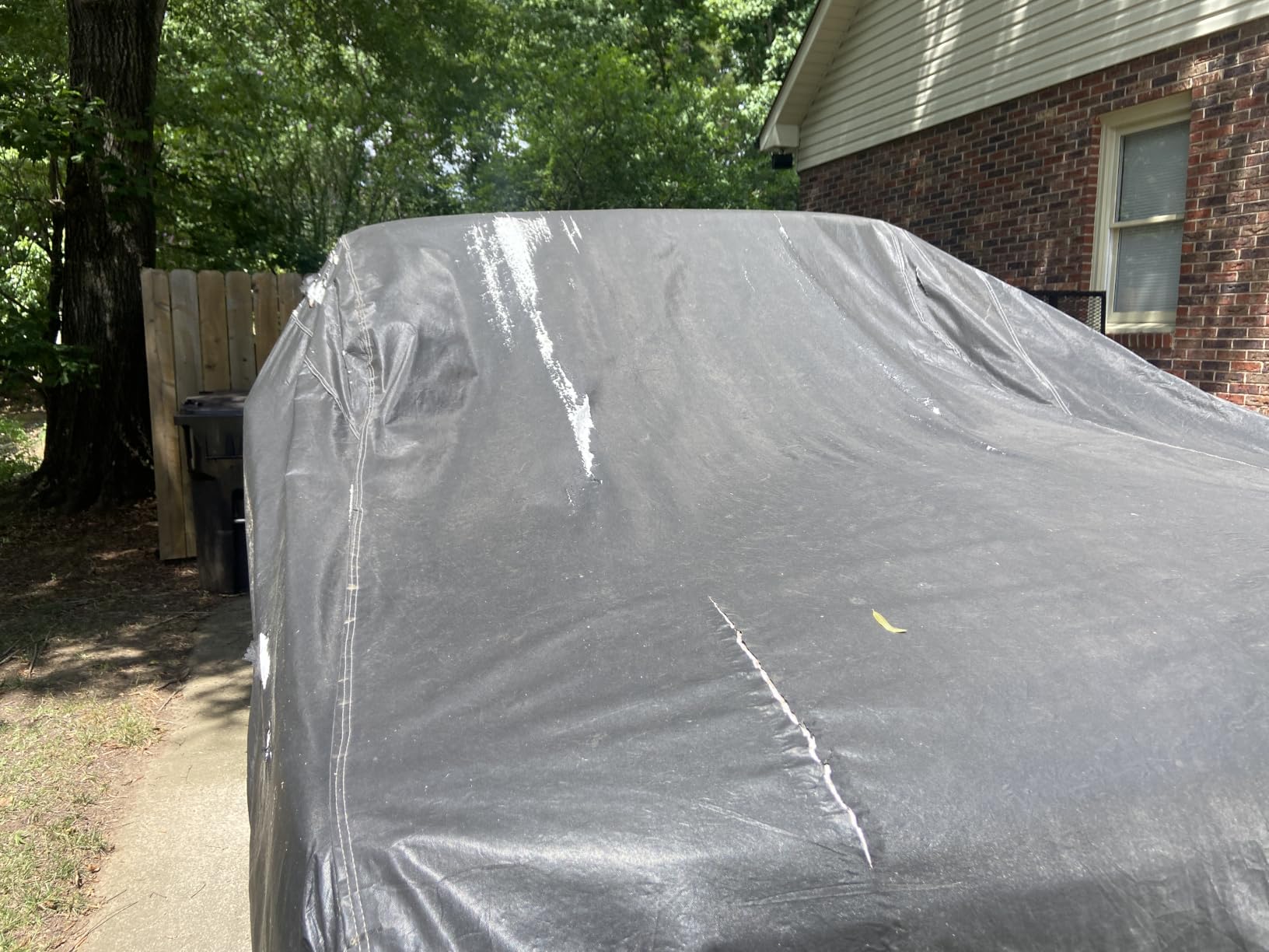 10 Layers Car Cover Waterproof All Weather for SUV,100% Waterproof Outdoor Car Covers Rain Snow UV Dust Protection. Custom Fit for BMW X3, Audi Q5, Nissan Rogue, Chevy Equinox,etc customer photo 1