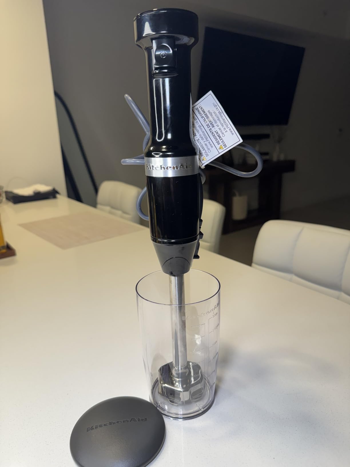 KitchenAid Variable Speed Corded Hand Blender KHBV53, Contour Silver customer photo 1