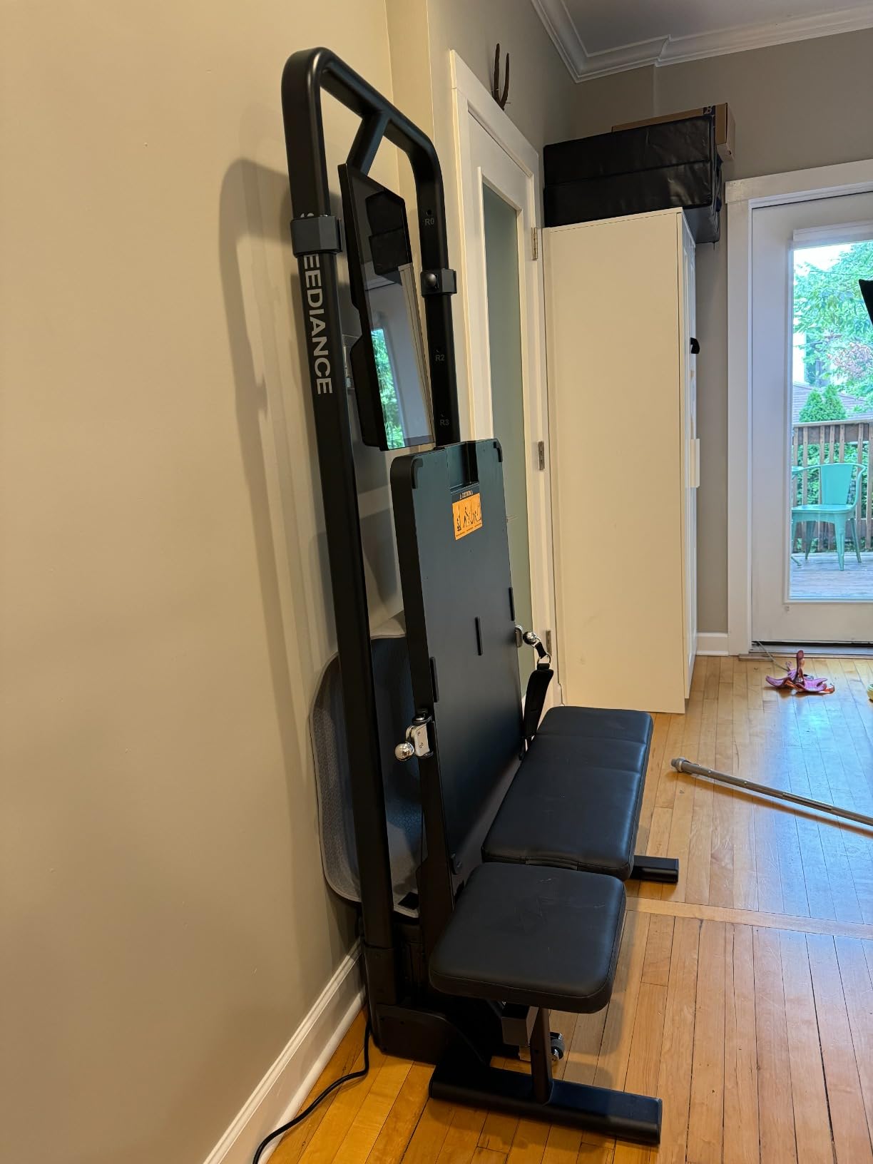 Speediance Gym Monster Smart Home Gym, Multifunctional Strength Training Machine, Smith Machine Power Cage Workout Station, Squat Rack Cable Machine, Full Body Fitness Equipment for Home Workout customer photo 2