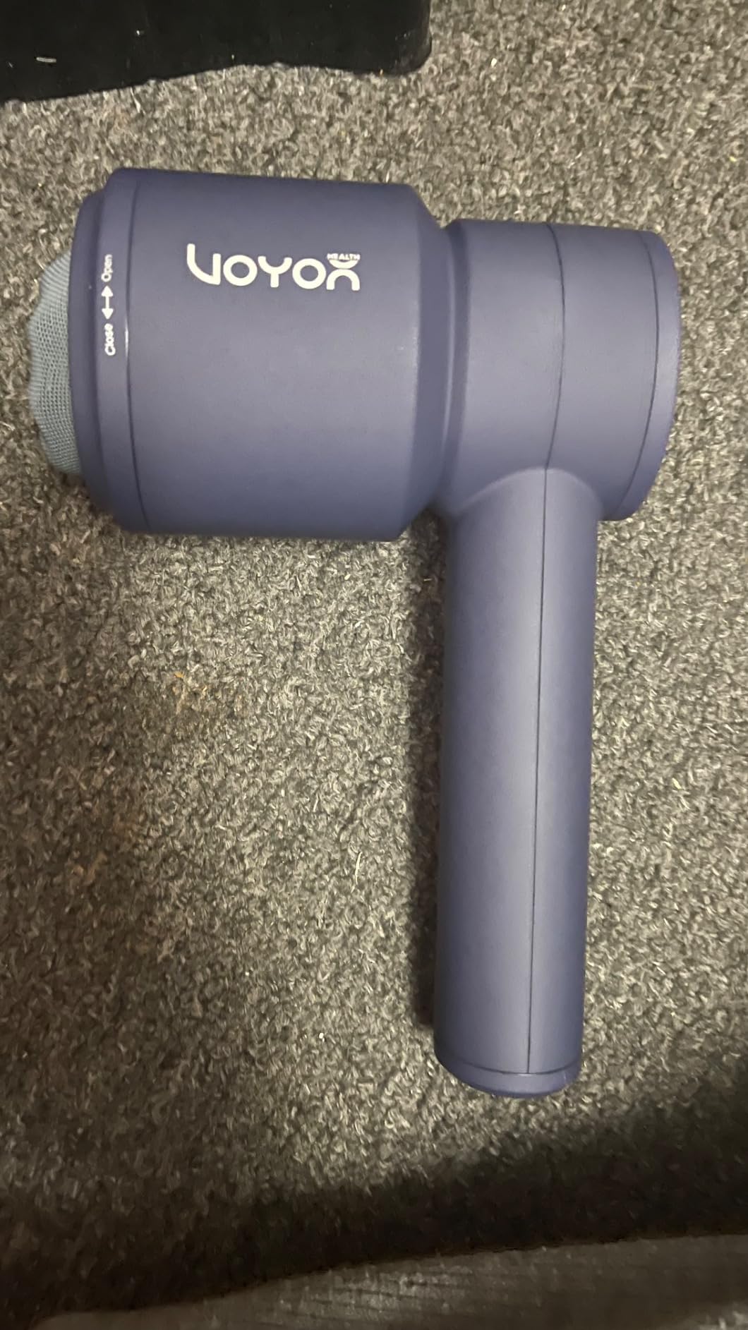 VOYOR-HEALTH Handheld Cellulite Massager, Electric Body Sculpting Machine | Cellulite Remover for Legs,Arm,Calves,Abdomen, 5 Replaceable Heads, Cordless & Rechargeable, Deep Tissue Massager CM410, Blue customer photo 2