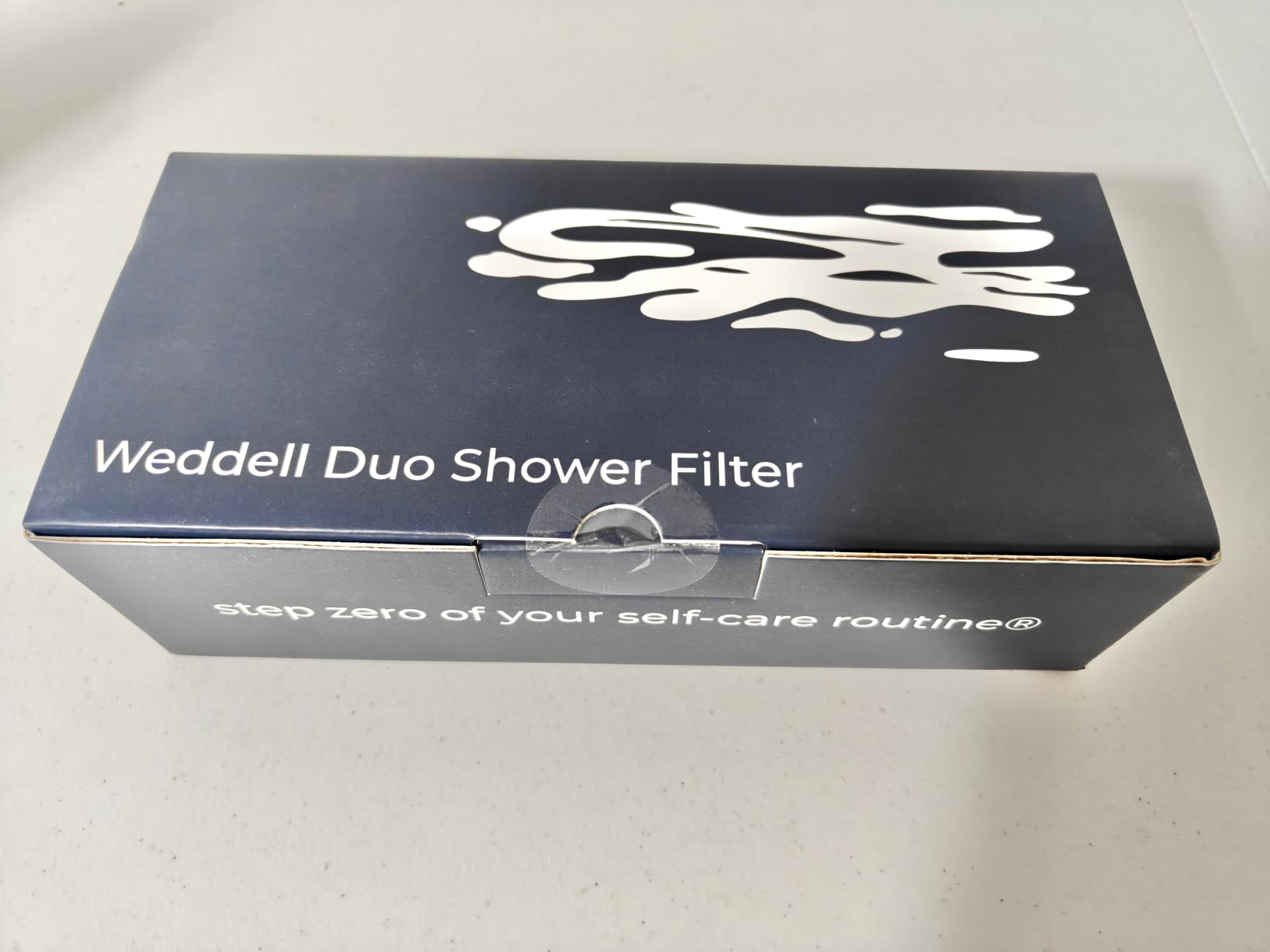 Weddell Duo Shower Head Filter - NSF Certified Chlorine Reduction, Lead-Free, Tool-Free Install customer photo 1