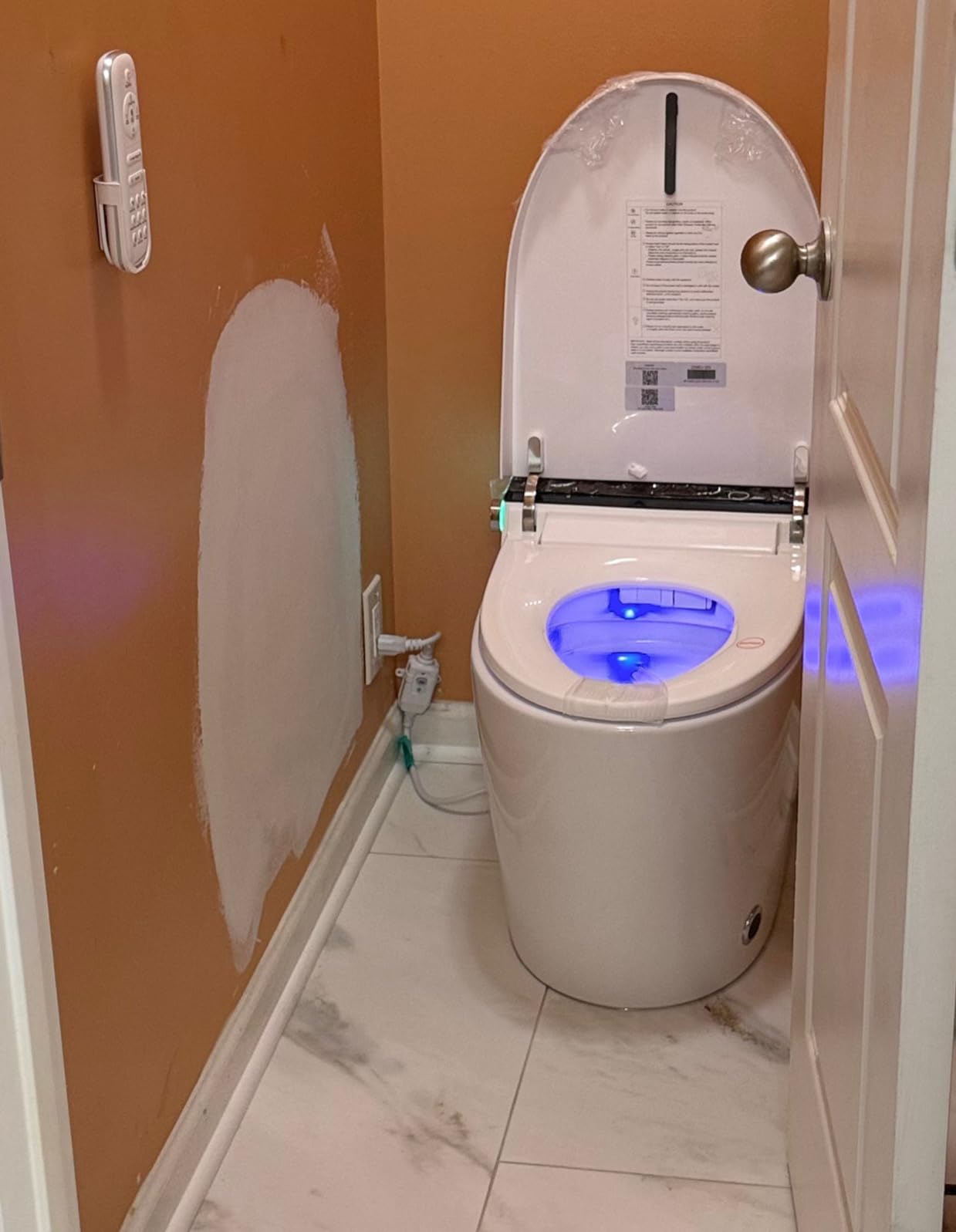 Smart Toilet with Bidet Built In with Warm Water Sprayer and Dryer customer photo 2
