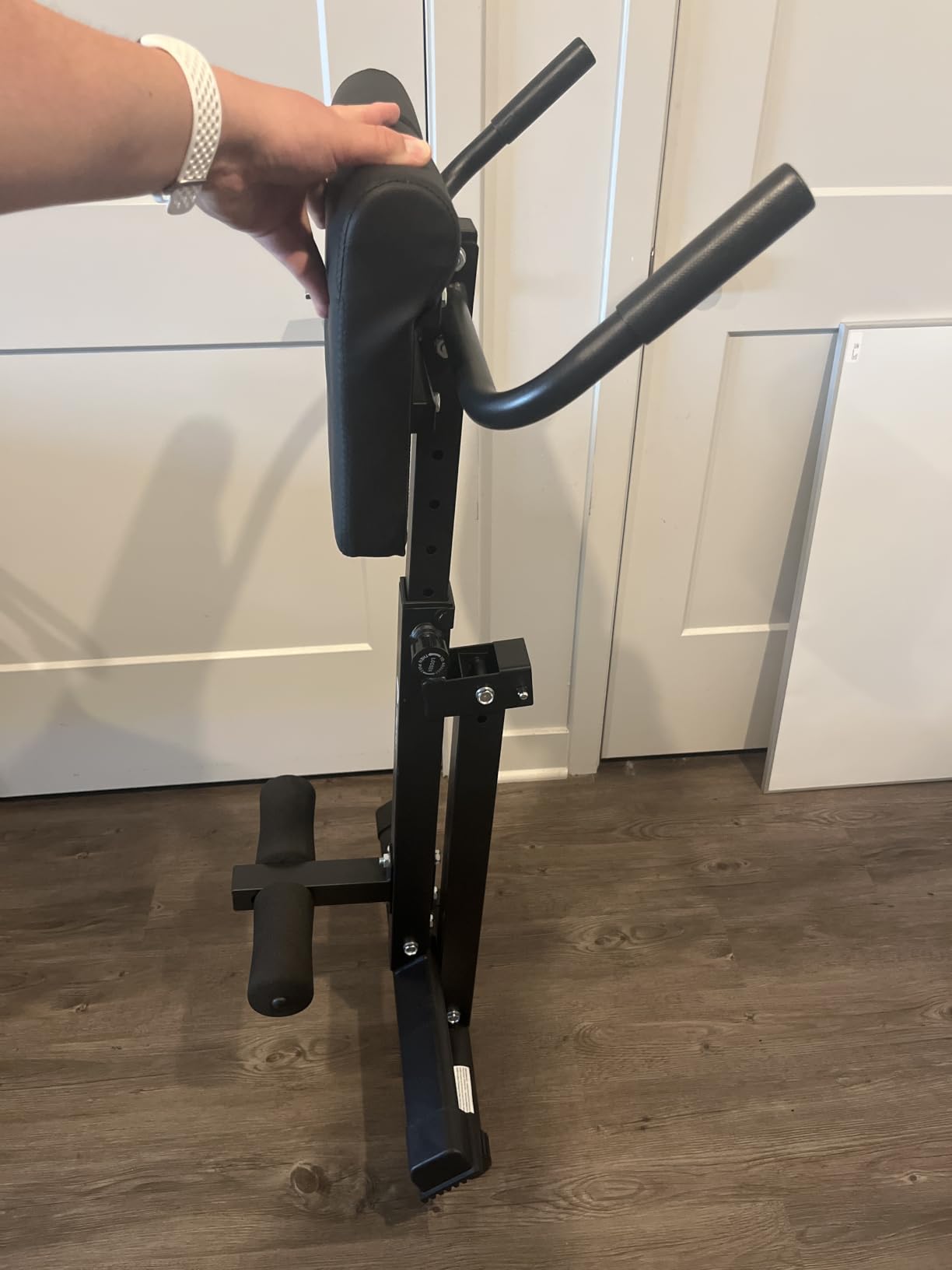 LifePro SculptTrainer Roman Chair with 330 lb Capacity - Incline Adjustable Hyperextension Bench customer photo 1