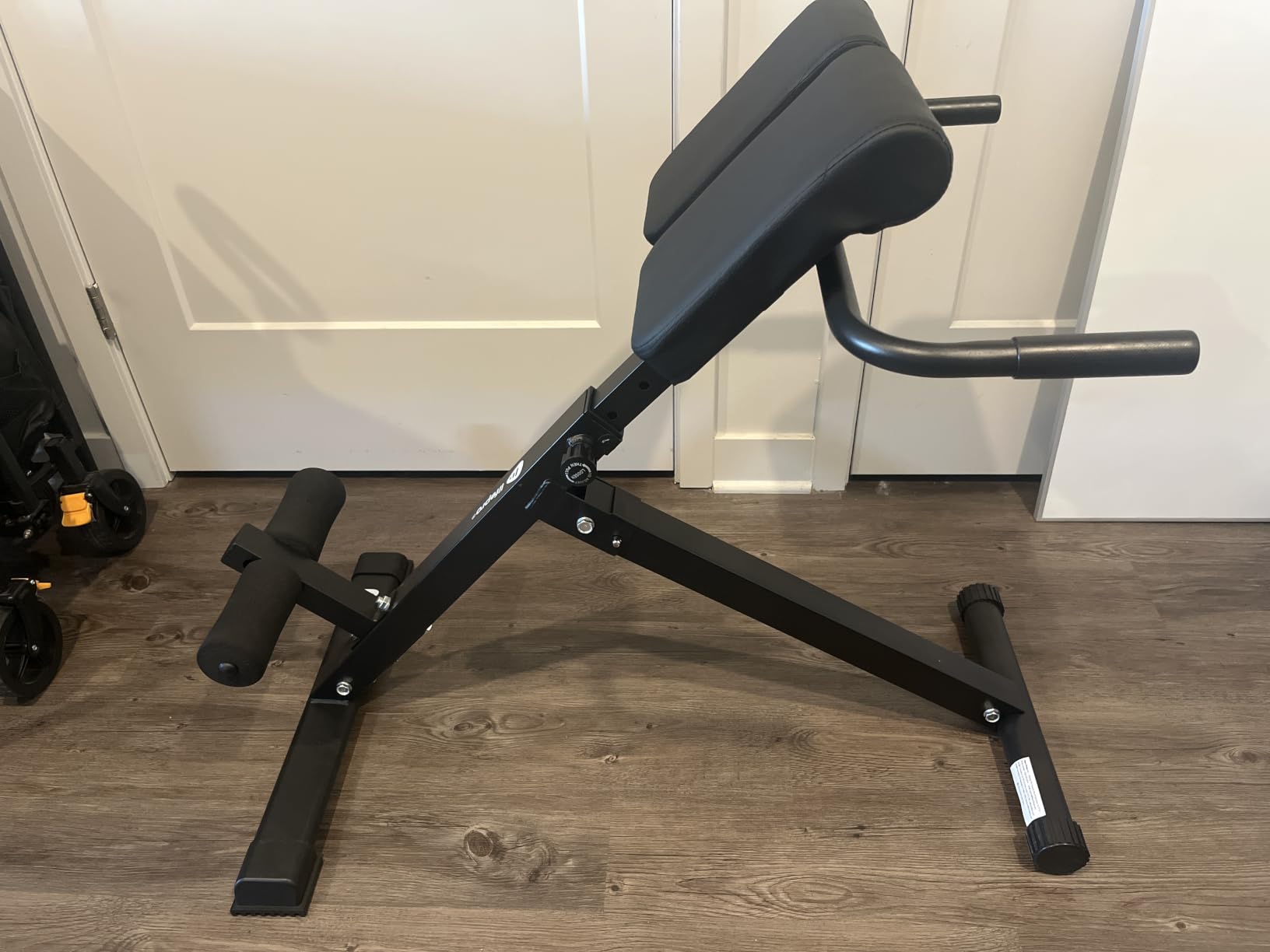 LifePro SculptTrainer Roman Chair with 330 lb Capacity - Incline Adjustable Hyperextension Bench customer photo 2