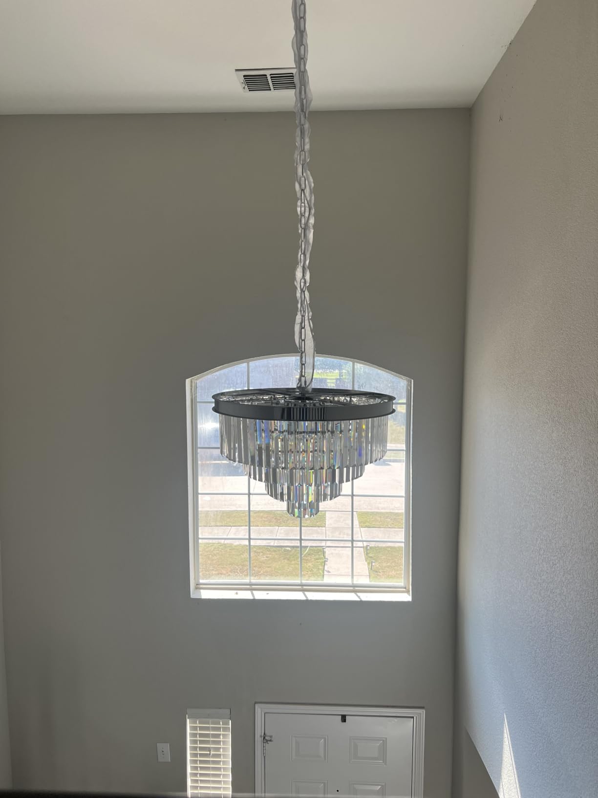 Modern Chrome Crystal Chandelier 24