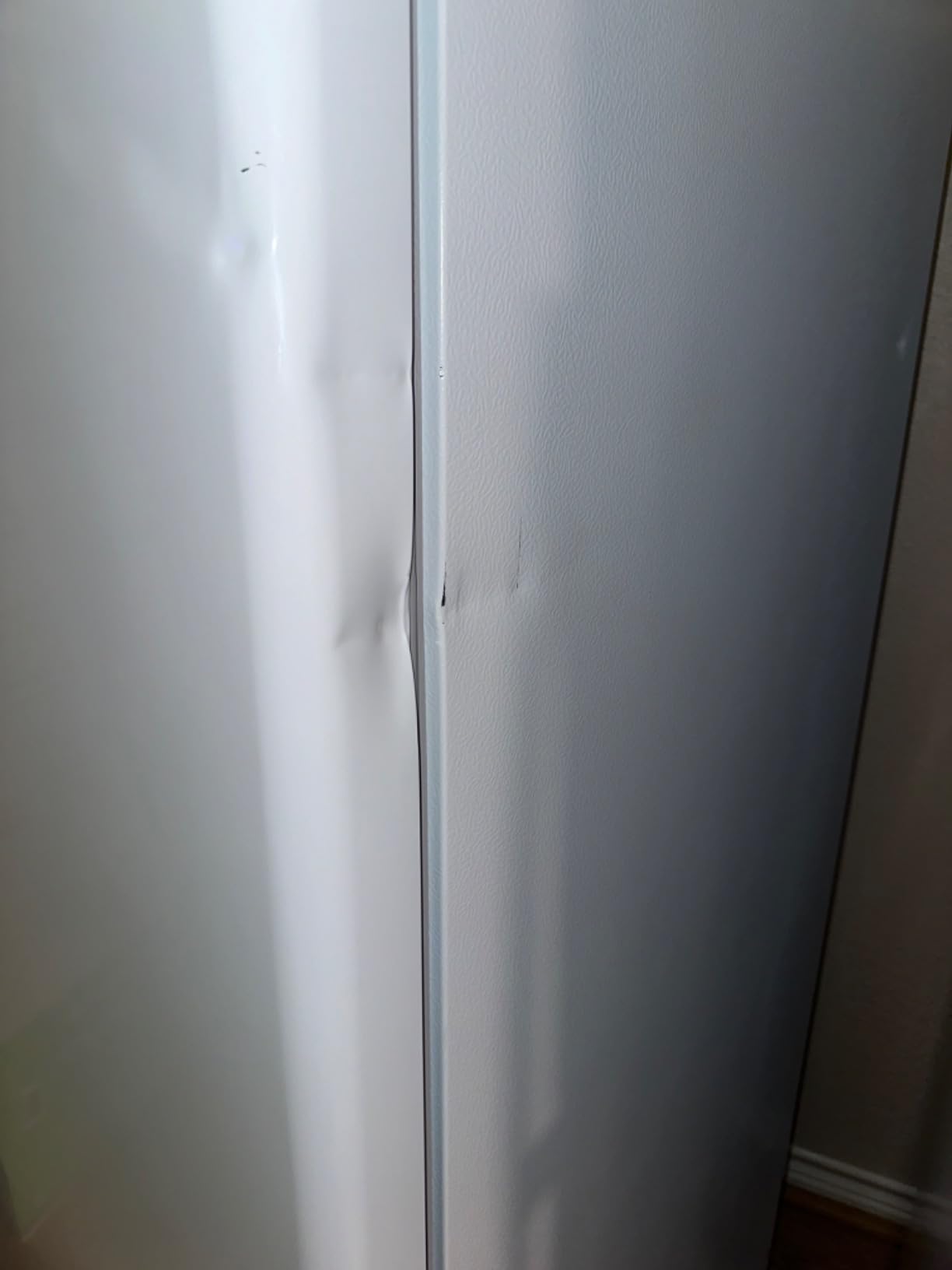 Hamilton Beach HBFRF1495 14 cu ft Upright Convertible Fridge/Freezer-Frost Free-Removable Glass Shelves-LED Interior Light, Stainless customer photo 1