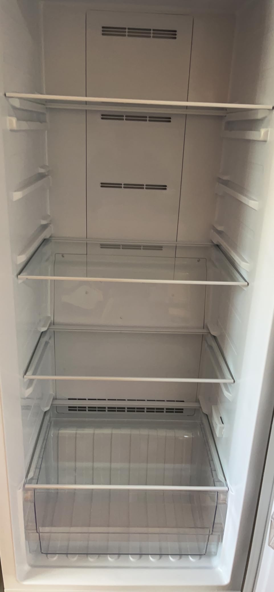 Hamilton Beach HBFRF1495 14 cu ft Upright Convertible Fridge/Freezer-Frost Free-Removable Glass Shelves-LED Interior Light, Stainless customer photo 2
