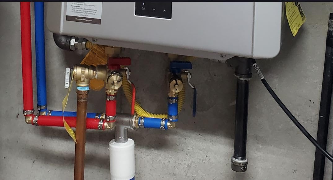 NEW Rinnai RXP199iN Smart Sense Condensing Tankless Water Heater, 199,000 BTU, Up to 11.1 GPM, Natural Gas or Propane, Indoor/Outdoor Installation, Built-In Recirculation Pump customer photo 1