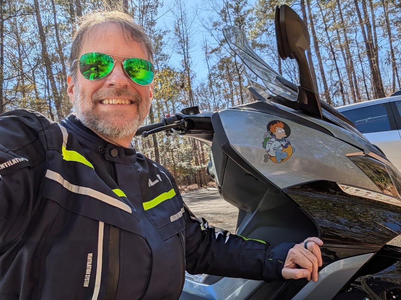 ILM Adventure Motorcycle Jacket CE Armored & Detachable Thermal Liner JRL3 customer photo 1