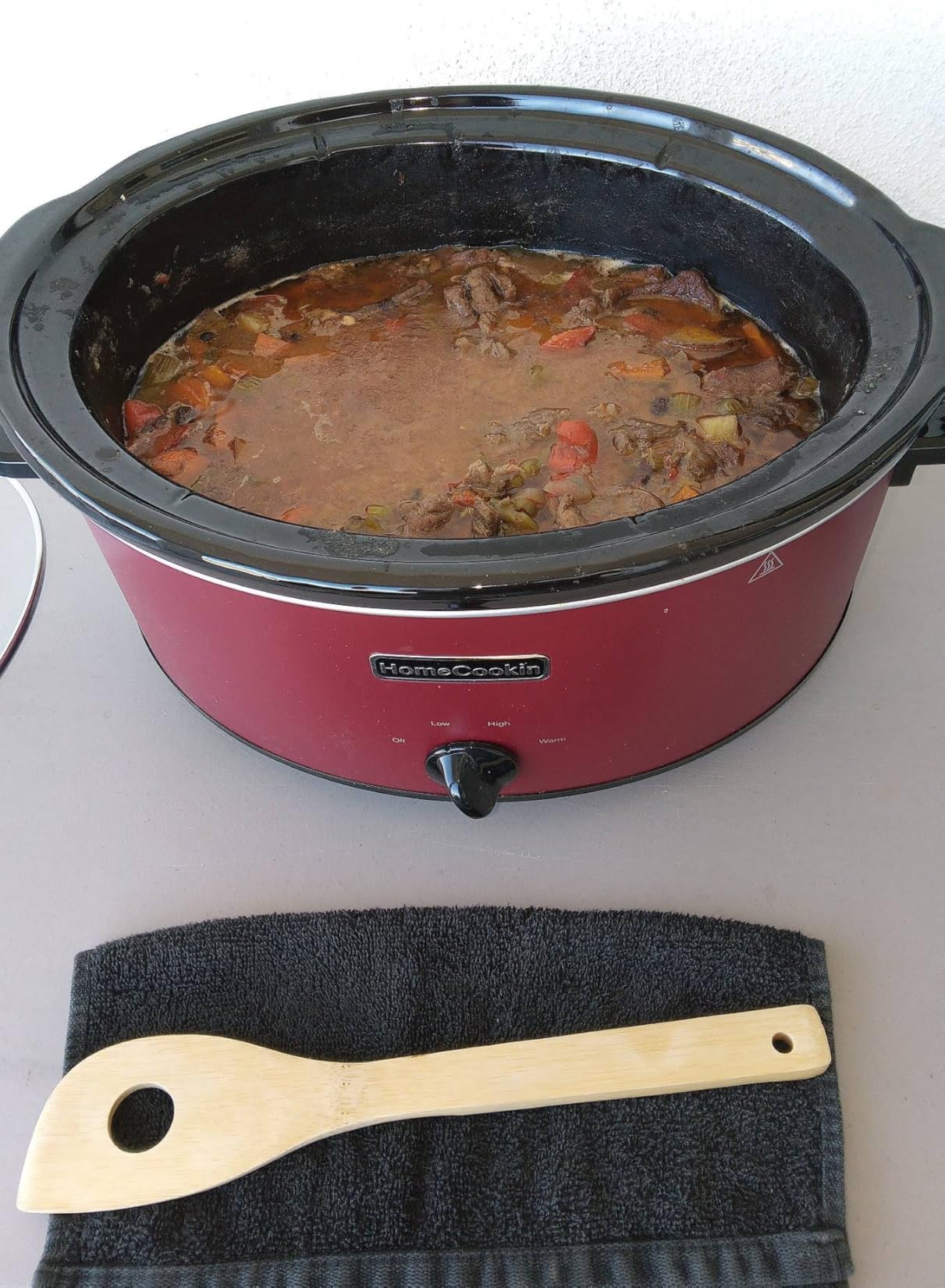 HOMECOOKIN 6-Quart Digital Programmable Slow Cooker with Timer - Small Kitchen Appliance for Family Dinners - Serves 6+ People - Heat Settings: Keep Warm, Low and High customer photo 2