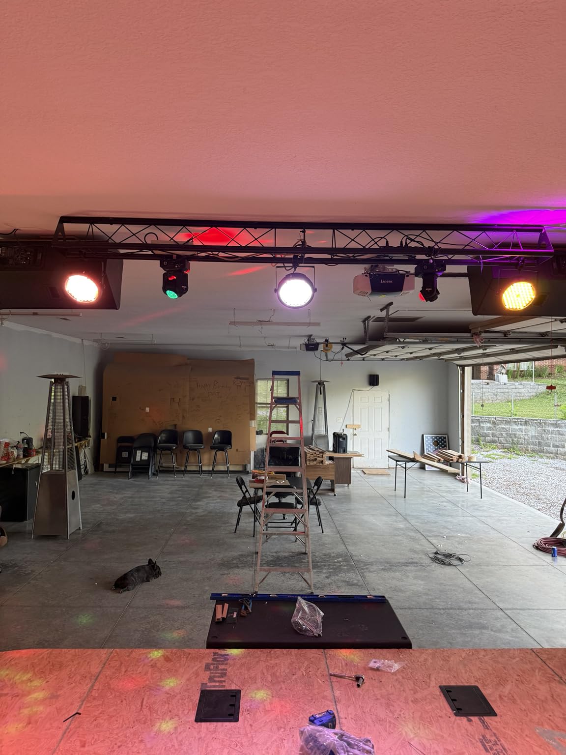 BETOPPER Stage Lighting 120W Par Light RGBW 4-in-1 Stage Lights, DJ Light DMX for Concert and Events, 4 Packs customer photo 1