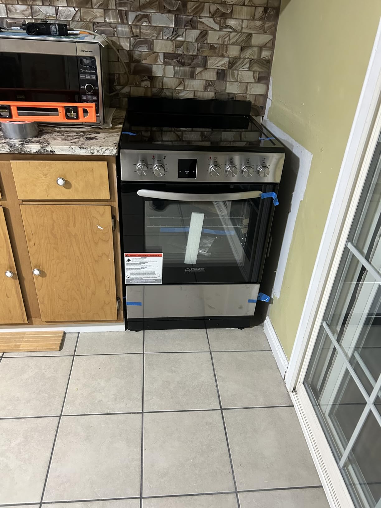 Equator 24-Inch Electric Cooking Range with Convection Oven | Air Fryer, 4 Ceramic Burners, ADA Compliant Design, Freestanding Compact Stove, Storage Drawer customer photo 2