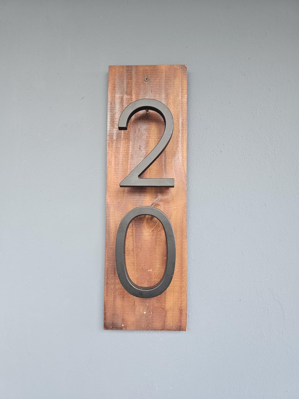 6 Inch Floating House Numbers for Outside, Metal Address Numbers, Anti-Rust Modern House Numbers with Nail Kits for Front Door Garden Mailbox customer photo 1