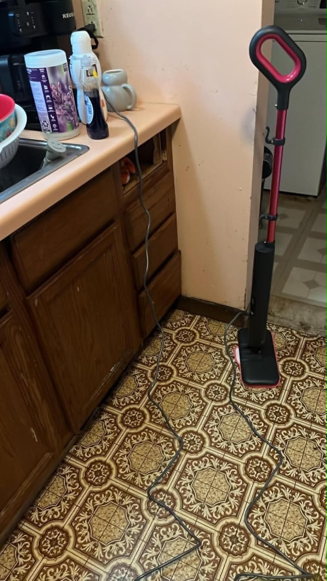 Schenley 19-in-1 Steam Mop for Floor Cleaning with Handheld Steamer | Multi-Surface Cleaning, 15s Heat-Up, 248°F Steam, Hardwood Floors, Tile & Grout, Wall Cleaning, Chemical-Free customer photo 1