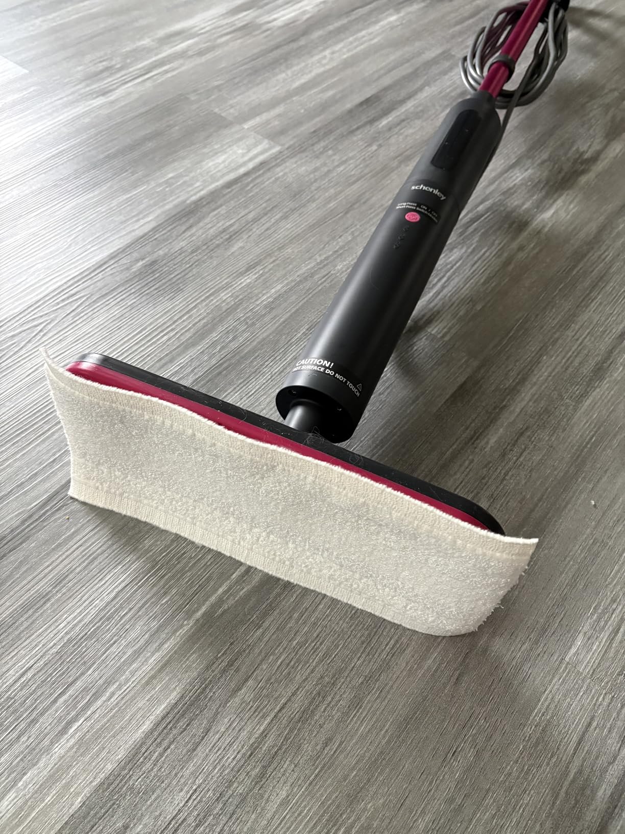 Schenley 19-in-1 Steam Mop for Floor Cleaning with Handheld Steamer | Multi-Surface Cleaning, 15s Heat-Up, 248°F Steam, Hardwood Floors, Tile & Grout, Wall Cleaning, Chemical-Free customer photo 2