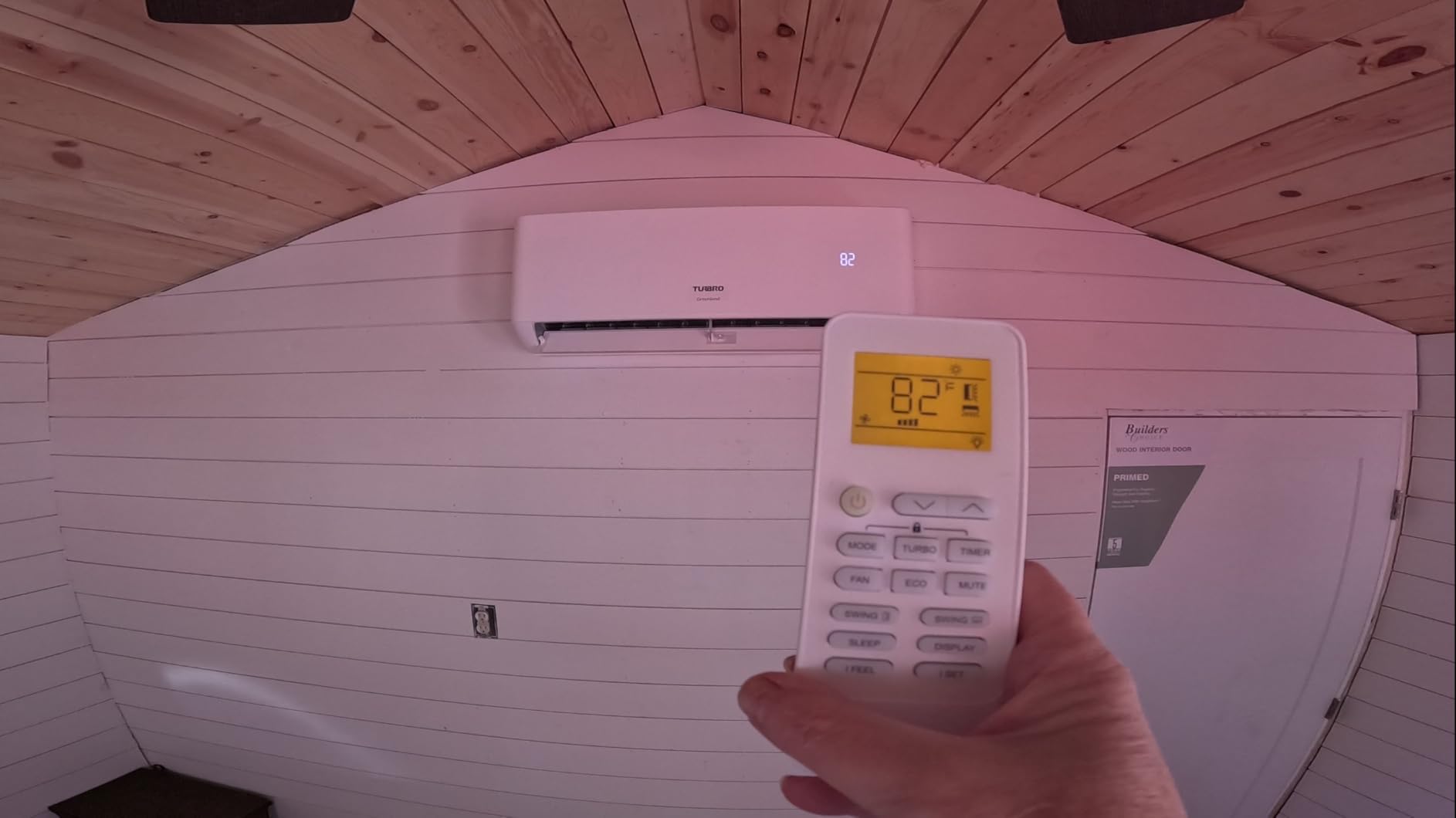 TURBRO 18,000 BTU Dual Zones Mini Split AC/Heating System, R454B, Ductless Multi Zones Inverter Mini Split Air Conditioner with Heat Pump, 24 SEER2, WiFi Enabled, Greenland (9K+12K), 230V customer photo 1