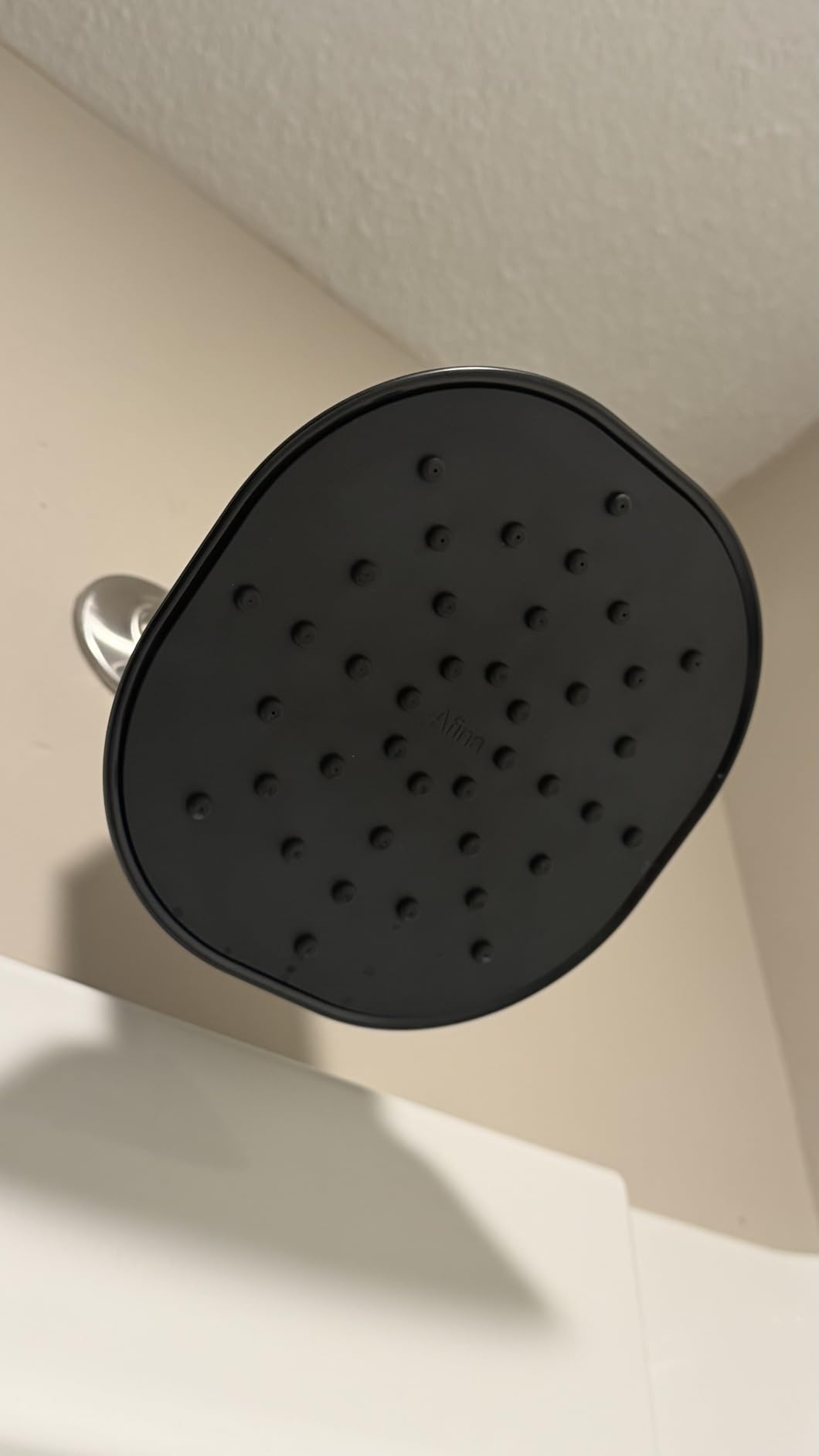 Afina Filtered Shower Head - High Pressure Rainfall (Matte Black) - KDF-55 Shower Filter for Hard Water, Reduces Chlorine customer photo 2