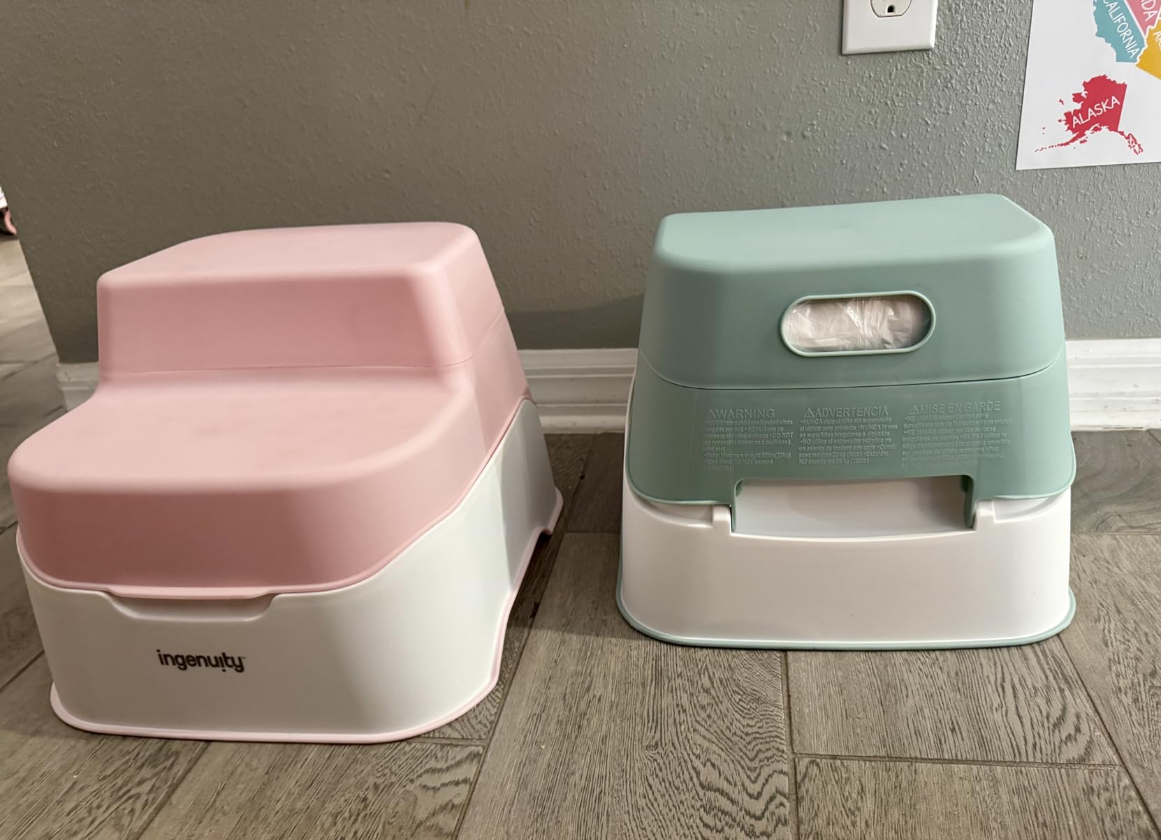 Ingenuity Prepare to Potty 3-in-1 System - Potty Training Toilet, Topper, Step Stool, Easy Setup, For Toddlers Ages 18 Months+ customer photo 1