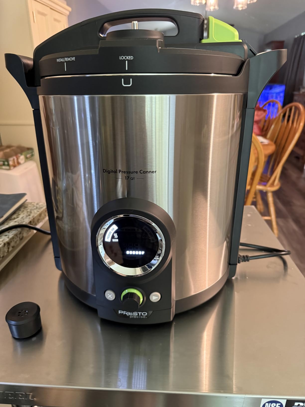 Presto 02152 17-Quart Digital Pressure Canner - Digital Display, Waterbath Capable, 10 Built-In Safety Features, Recipe Book, Stainless Steel customer photo 1