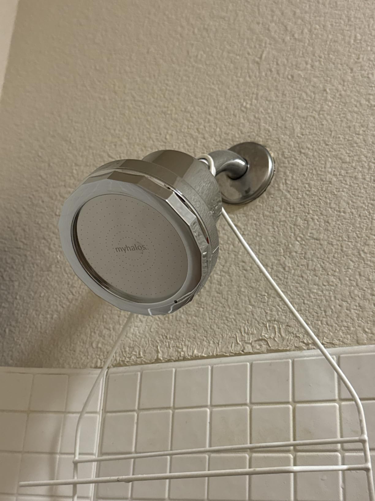 MyHalos Filtered Shower Head - Shower Head Filter for Hard Water, High Pressure, Removes Chlorine & Heavy Metals (Chrome) customer photo 1