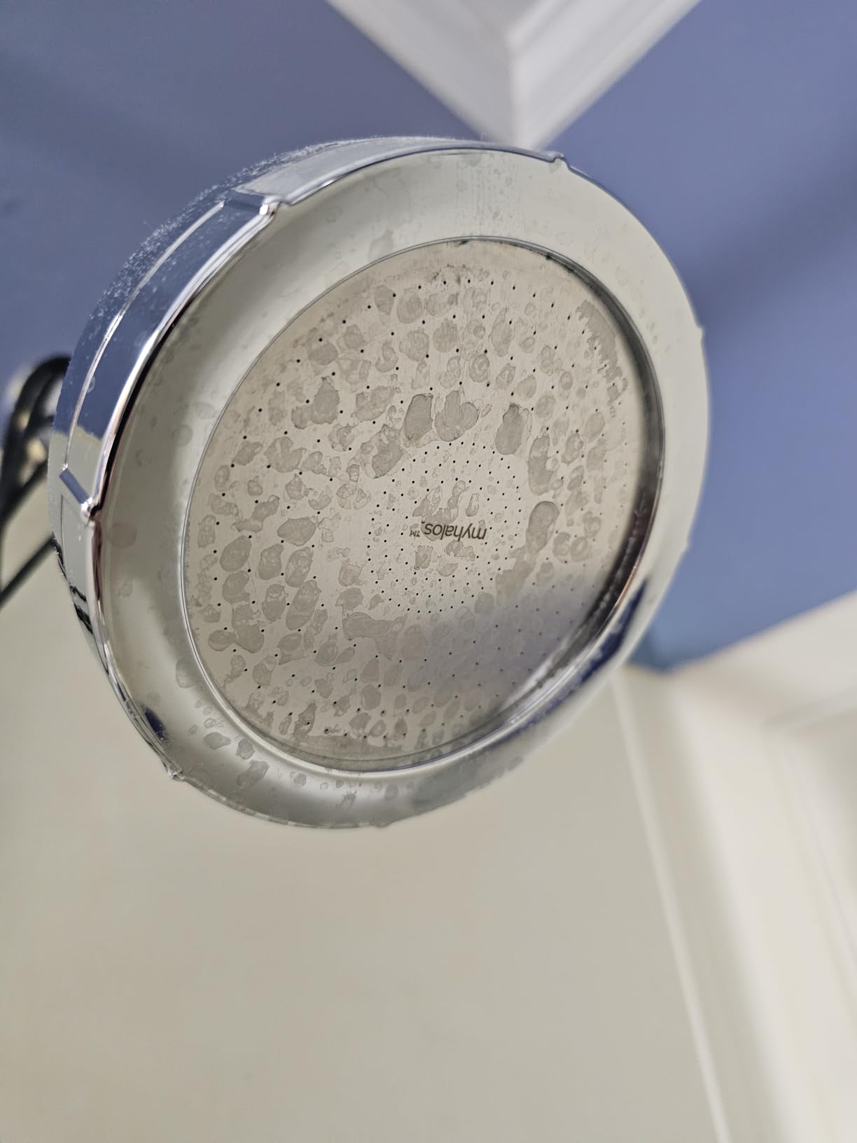 MyHalos Filtered Shower Head - Shower Head Filter for Hard Water, High Pressure, Removes Chlorine & Heavy Metals (Chrome) customer photo 2