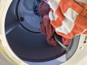 Kenmore 8.0 cu. ft. Front Load Electric Dryer with Wrinkle Guard & Accela Steam to Reduce Wrinkles, Static & Odors - Smart Sensor Drying - LED - ENERGY STAR Certified - White customer photo 1