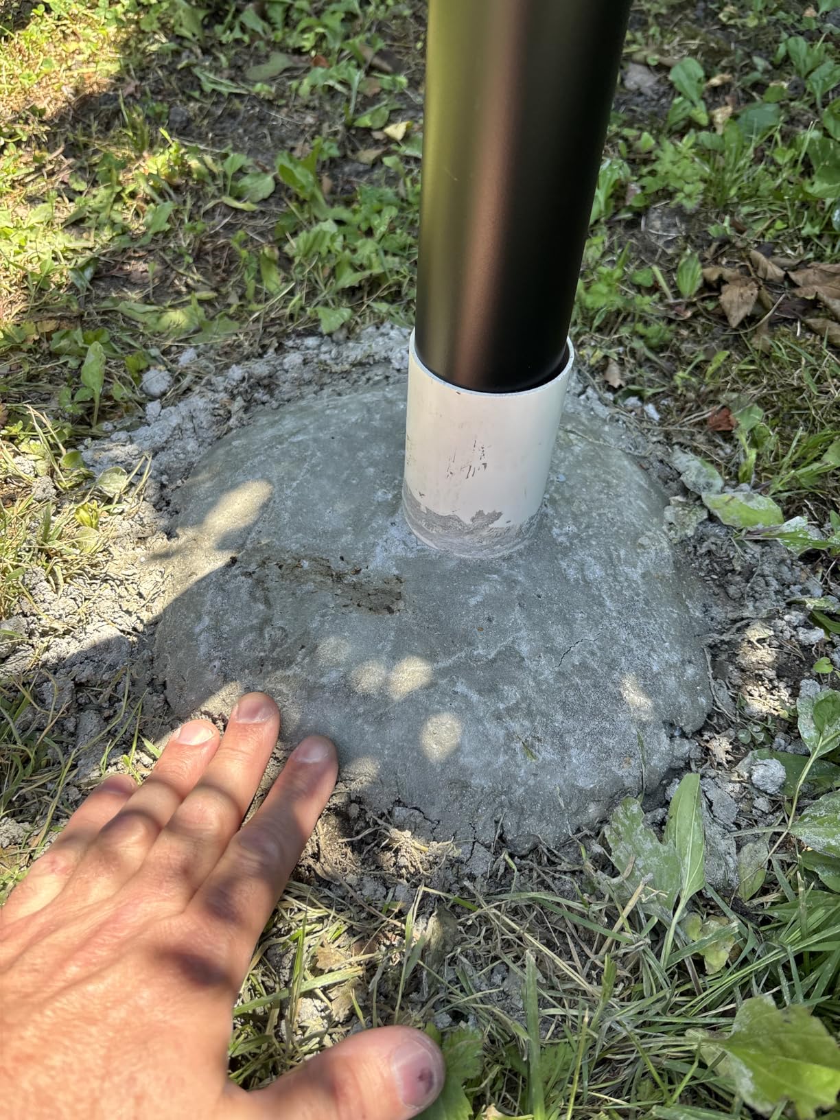 20FT Heavy Duty Tapered Flag Pole Kit, 100MPH Tested Outside House | Tapered Design For Wind Resistance,13-Gauge Rust-Resistant Aluminum Flagpole,Fly 2 Flags,Complete Hardware,Easy Install customer photo 1