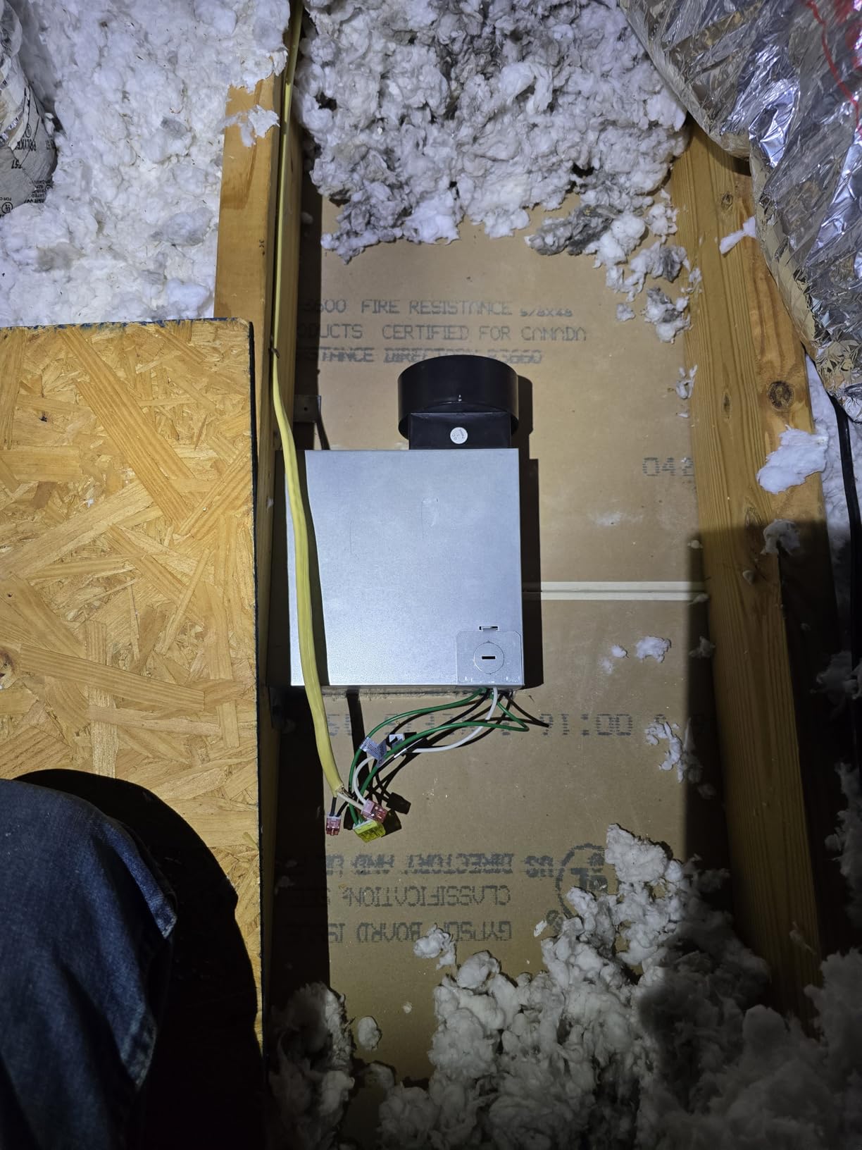 Amico Bathroom Exhaust Fan, 1.0 Sones, 80 CFM, Low Noise, Ceiling Mounted Retrofit Ventilation Fans, 4 Inch Duct, No Attic Access Needed- UL Certified customer photo 2