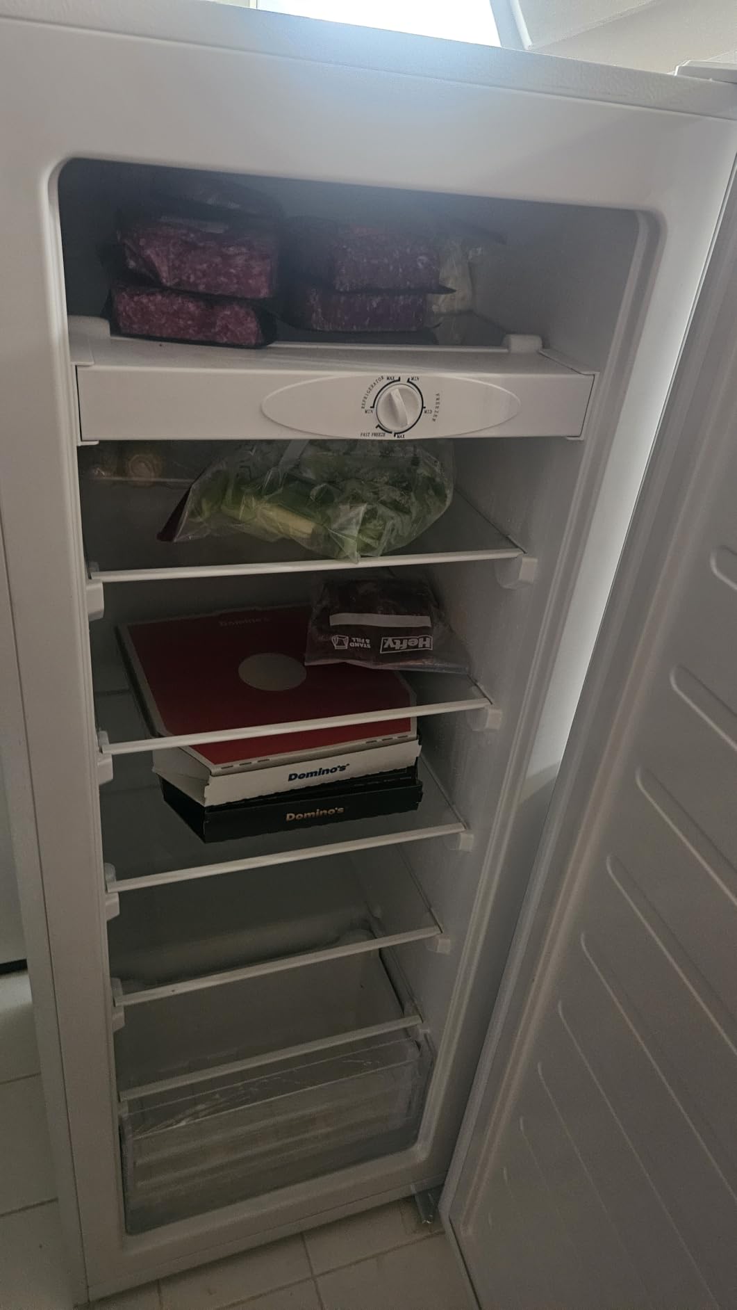 BANGSON Upright Freezer, 7.0 Cu.ft Stand Up Freezer, Convertible Upright Freezer/Refrigerator, Single Door for Kitchen, Garage, Office, Apartment, Silver customer photo 1