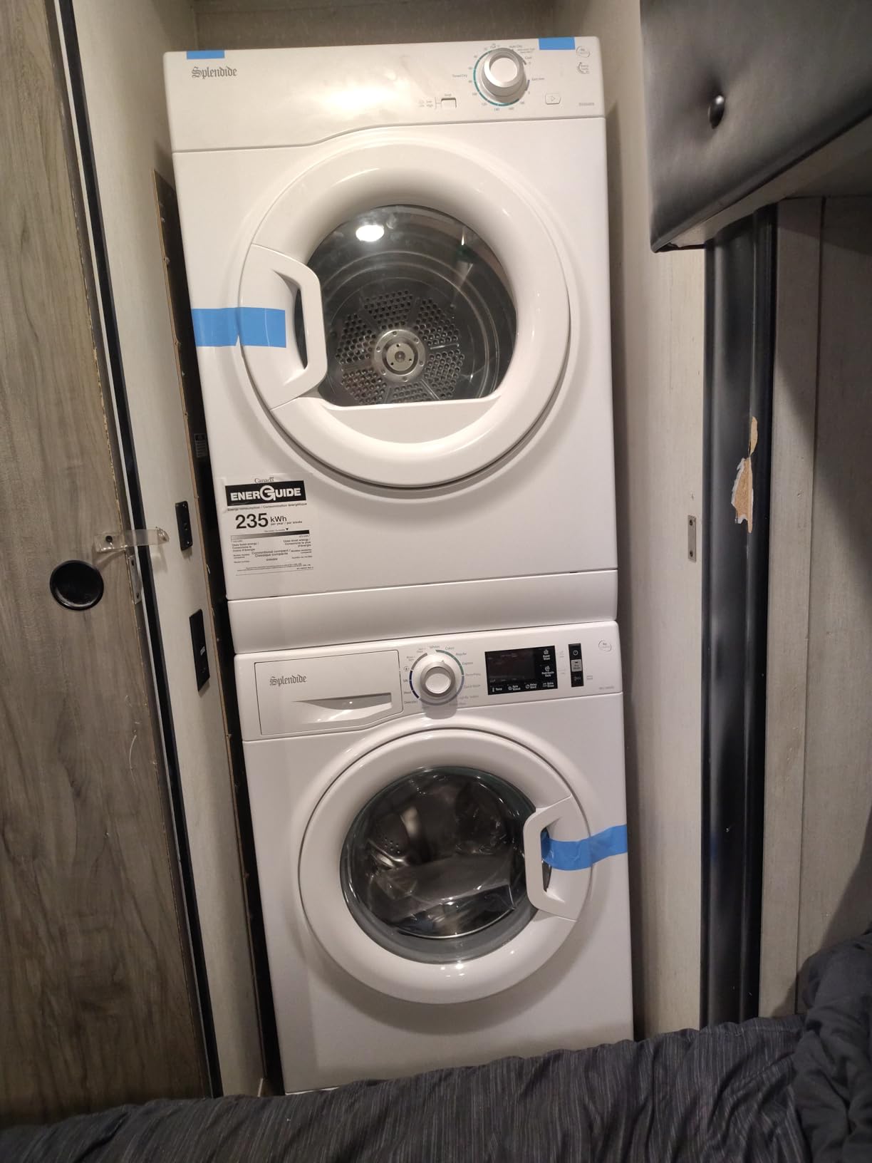 Splendide DV1725X & WFL2500X Washer & Dryer Stacked Bundle with Vent Kit & SK04 Stack Kit Included customer photo 2