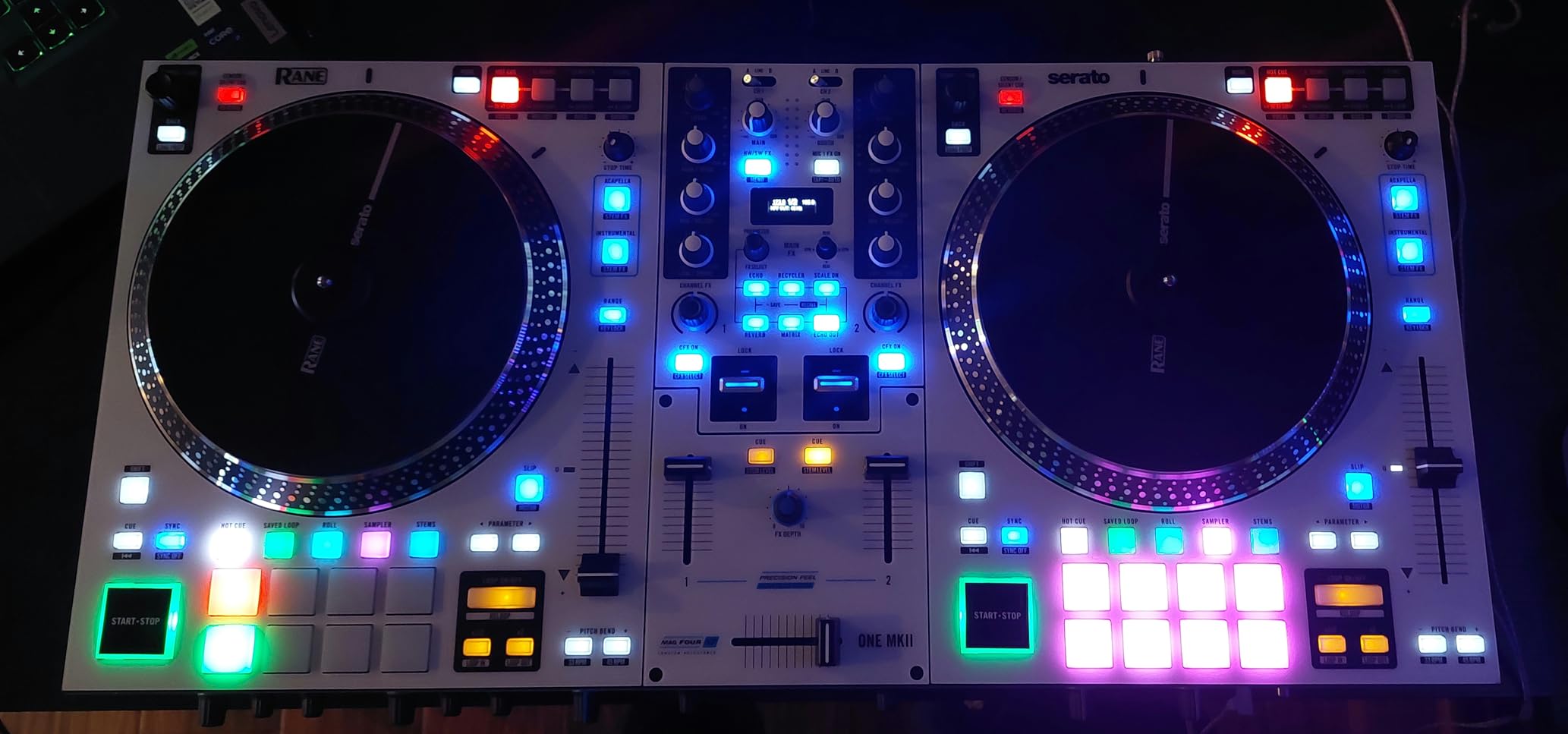 RANE ONE MKII Motorized Serato DJ Controller customer photo 2