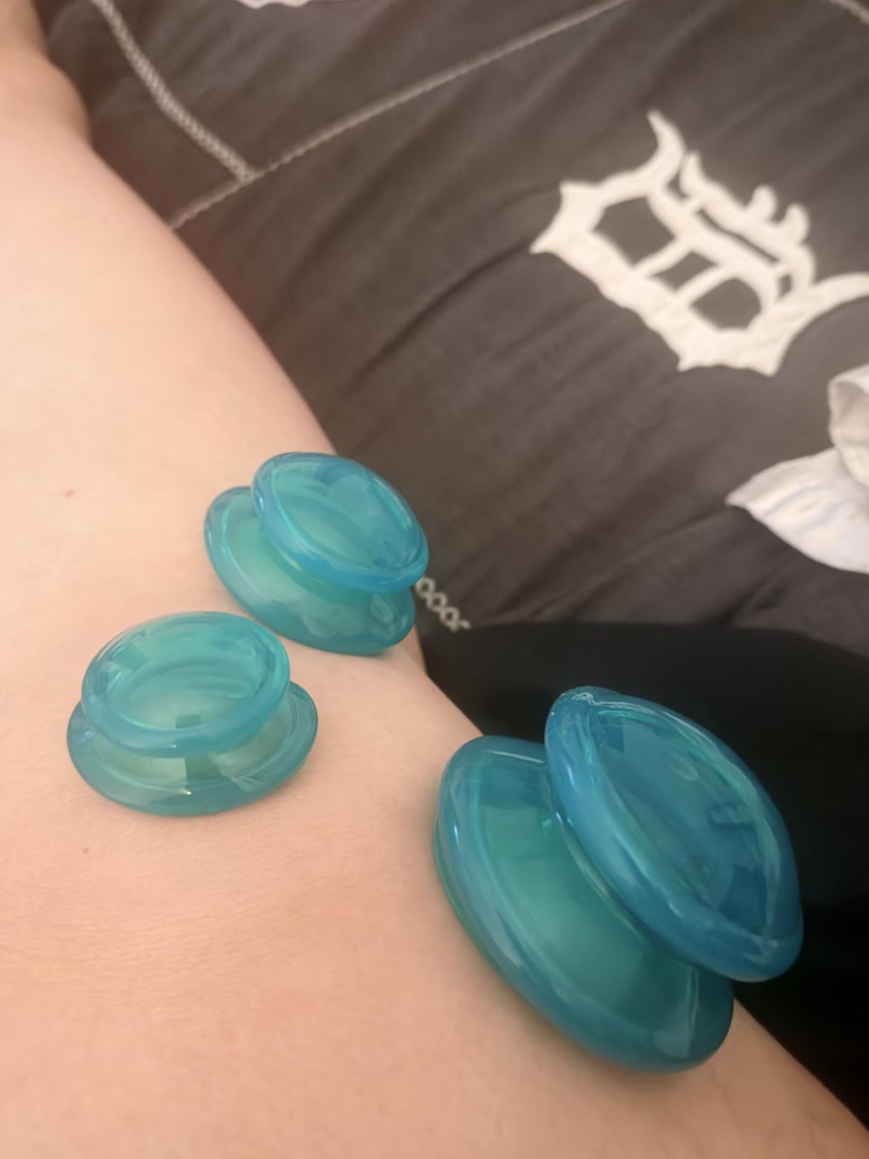 Silicone Cupping Therapy Sets (3 Cups), Cupping Kit for Massage Therapy | Anti-Cellulite Cup, Cellulite Reduction, Joint Pain, Muscle Pain, Myofascial Release, Relaxation & Daily Self-Care, Home Spa customer photo 2