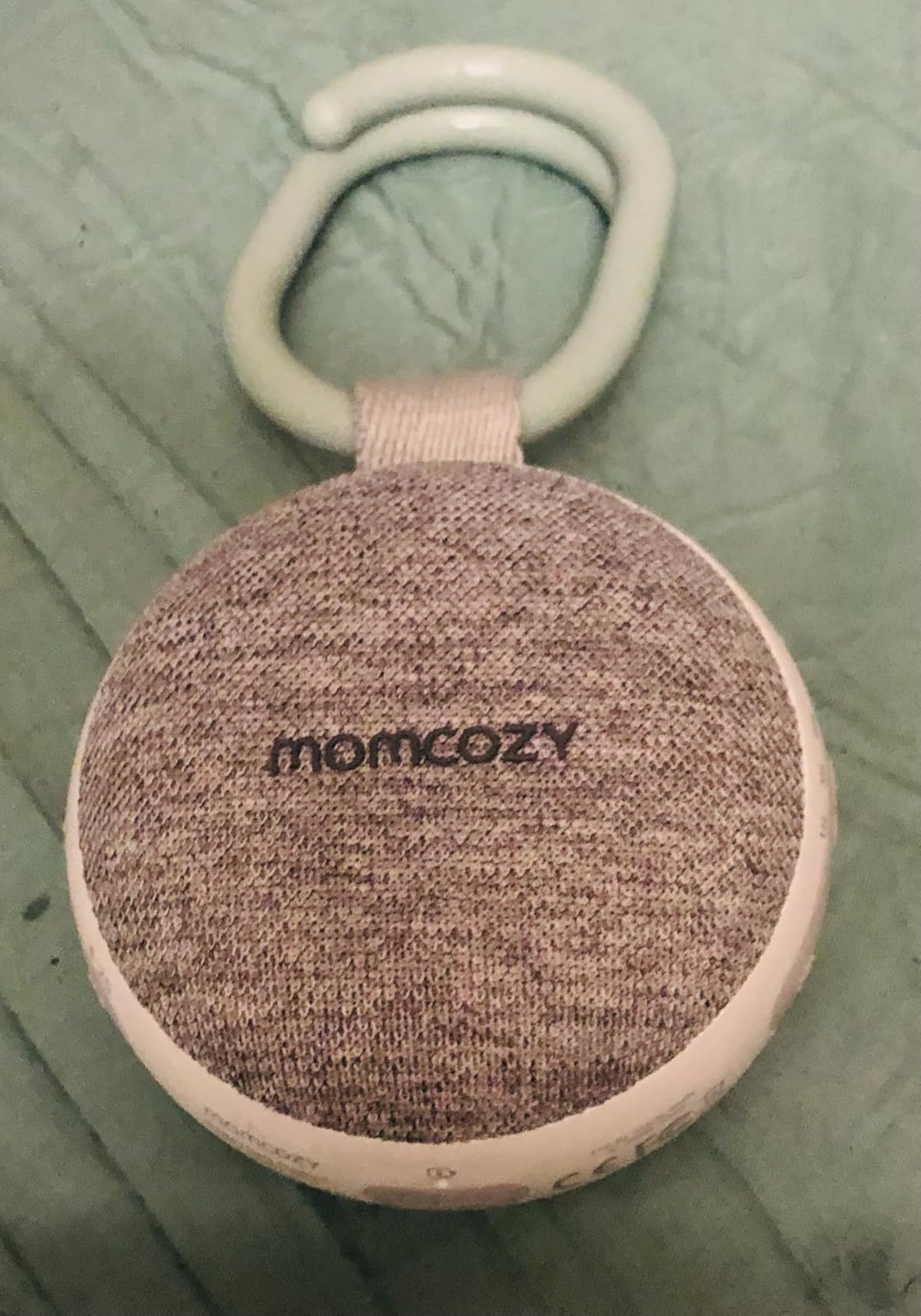 Momcozy Portable Sound Machine with Night Light, White Noise Sound Machine for Baby, 20 Soothing Sounds, Sound Therapy, Long-Lasting Power, Timer, Clips on Stroller, Baby Shower Gifts customer photo 2