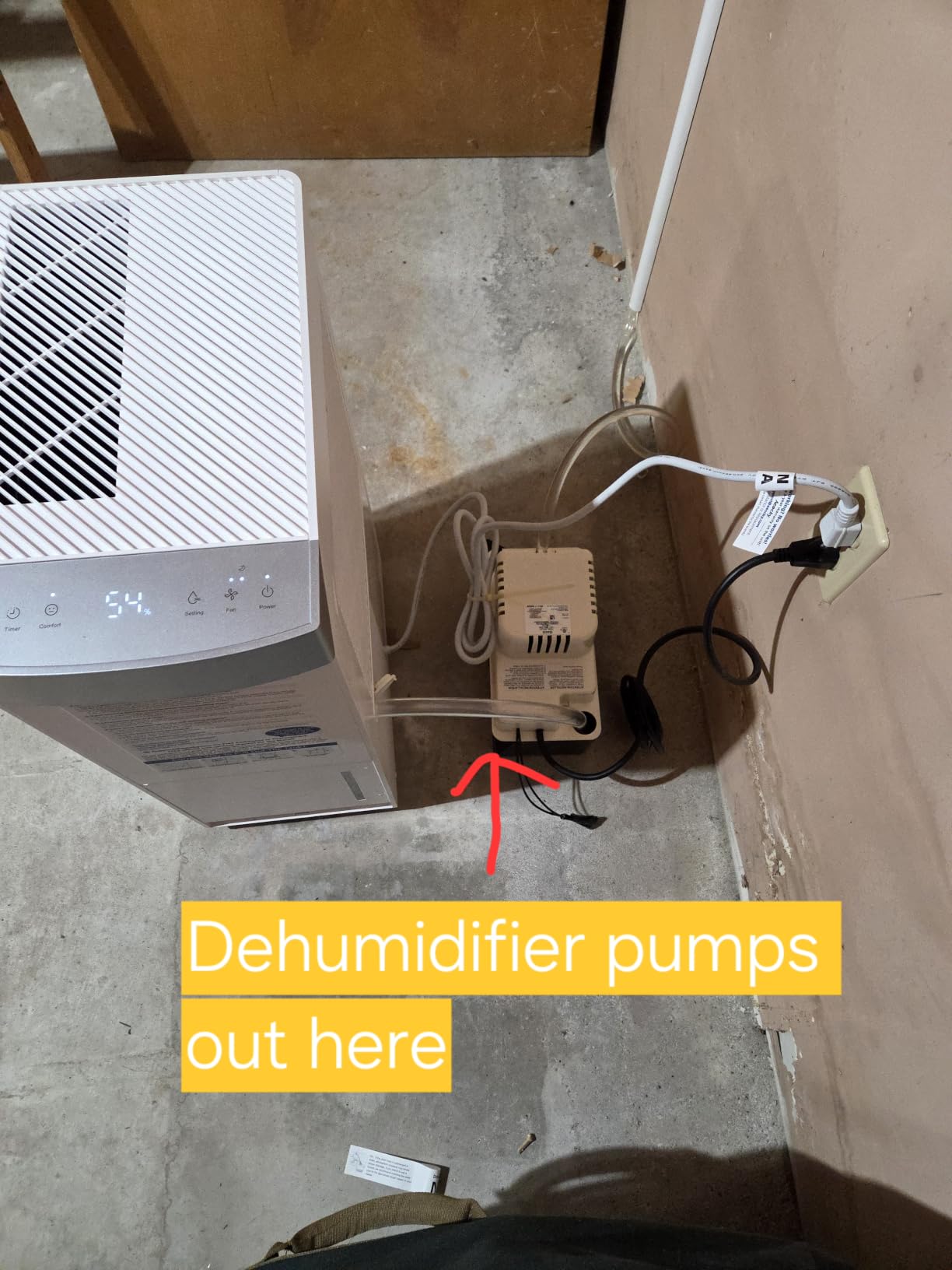 AEOCKY 4500 Sq.Ft 74 Pint/D Energy Star Version 6.0 Dehumidifier, Smart Compressor Dehumidifier with Drain Hose, Intelligent Humidistat,for Basement,Bedroom,Home,Bathroom customer photo 2