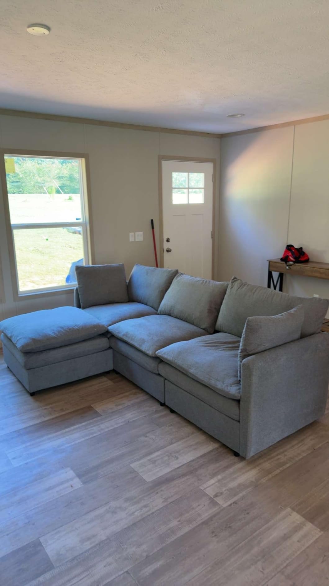 Txtin's Cloud Couches for Living Room L Shaped Sectional Couch with Ottoman Deep Plush 4 Seater Sofa Modern Sofa for Apartment customer photo 1