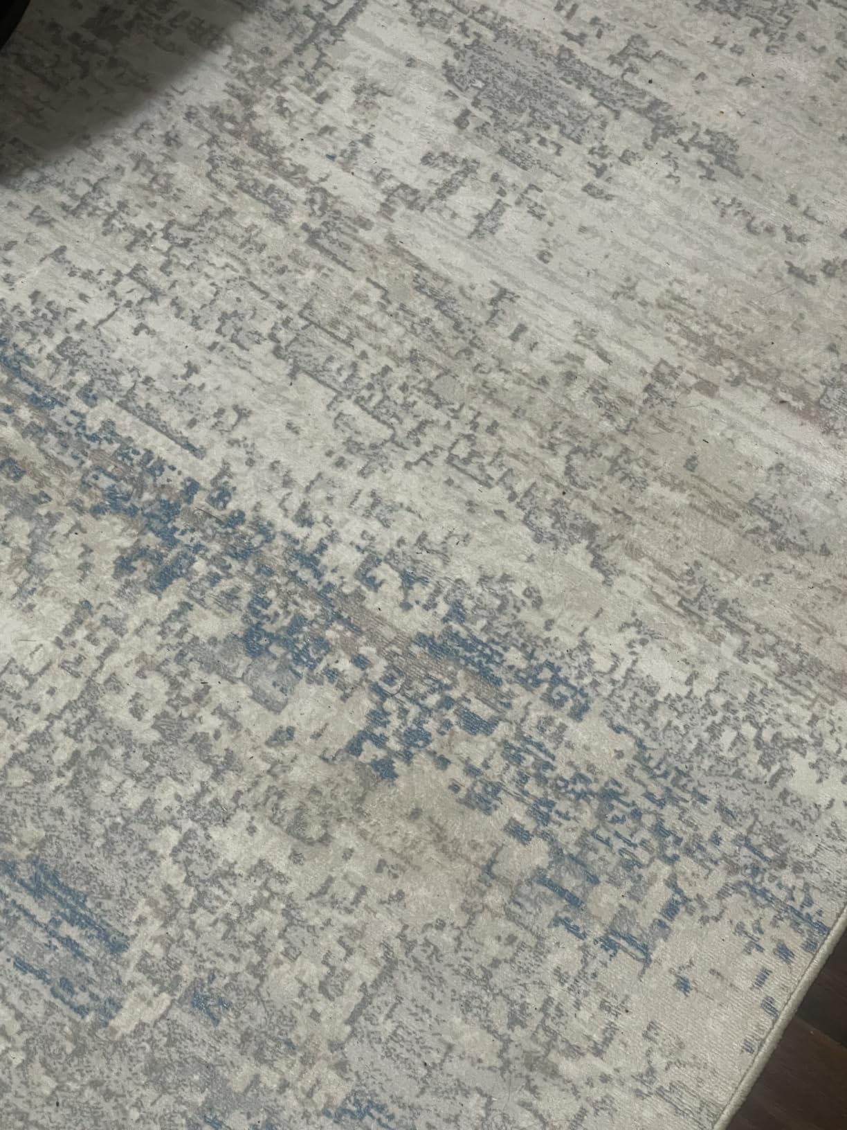 Washable Rugs 8x10 Area Rugs for Living Room- Modern Abstract Rugs for Bedroom,Dining Room, Large Soft Low Pile Carpet with Non Slip Rubber Backing,Neutral Accent Rug for Nursery Home Office customer photo 1