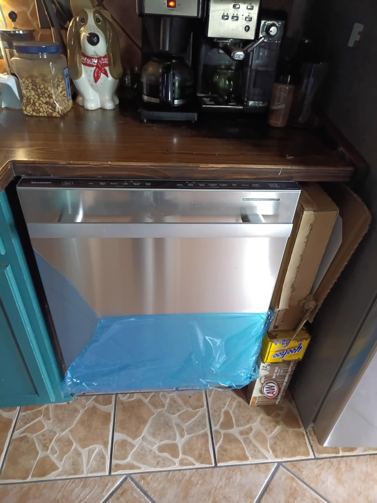 Sharp SDW6736MS 24-inch Stainless Steel Dishwasher, Third Rack, Library Quiet 47 dB, Power Wash Sprayer customer photo 1