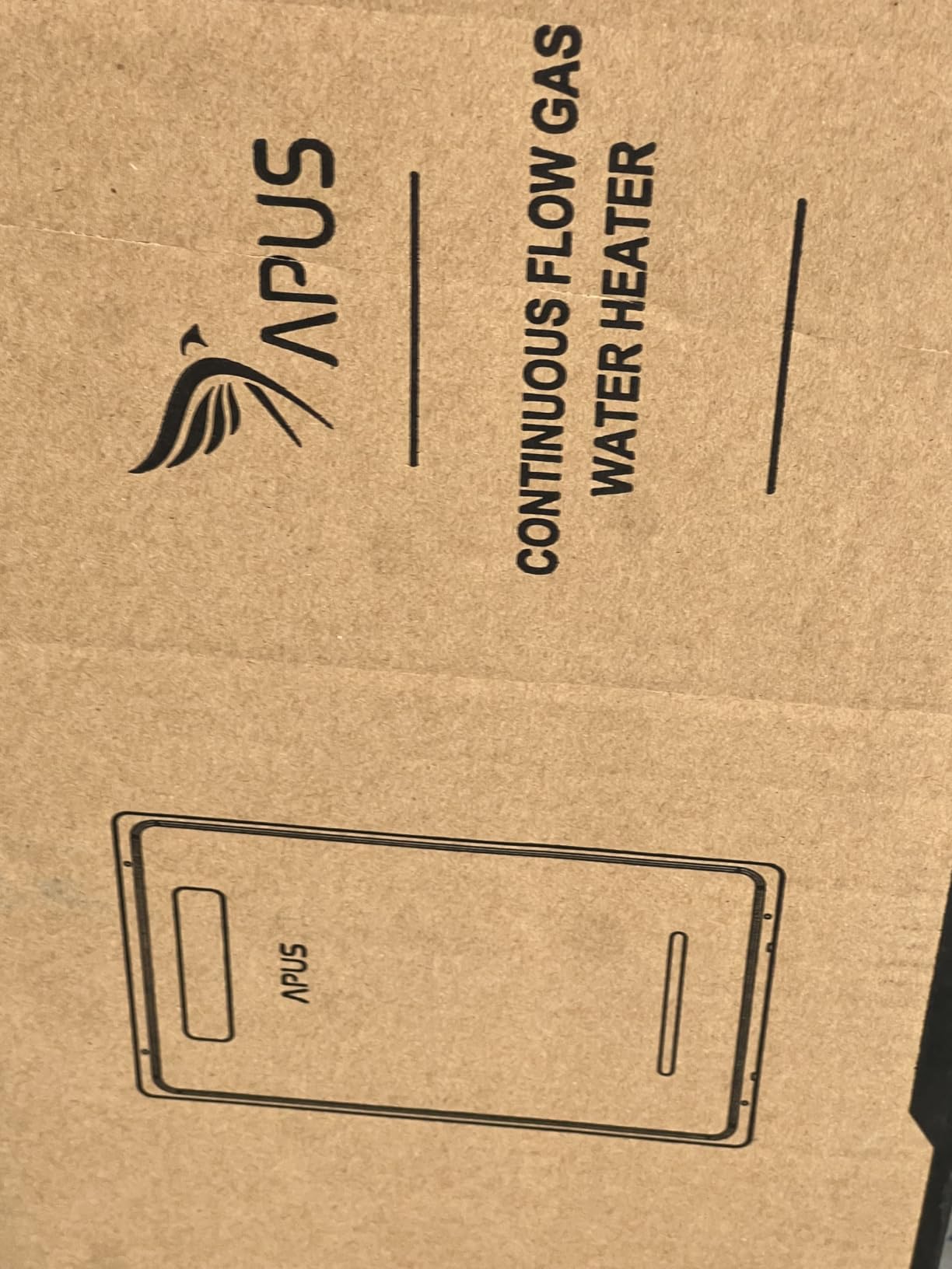 APUS 190,000 BTU Outdoor Tankless Water Heater, 8.1 GPM Natural Gas Instant Hot Water Heater with WiFi & Remote Control, High Efficiency for Supports 5 Outlets customer photo 2