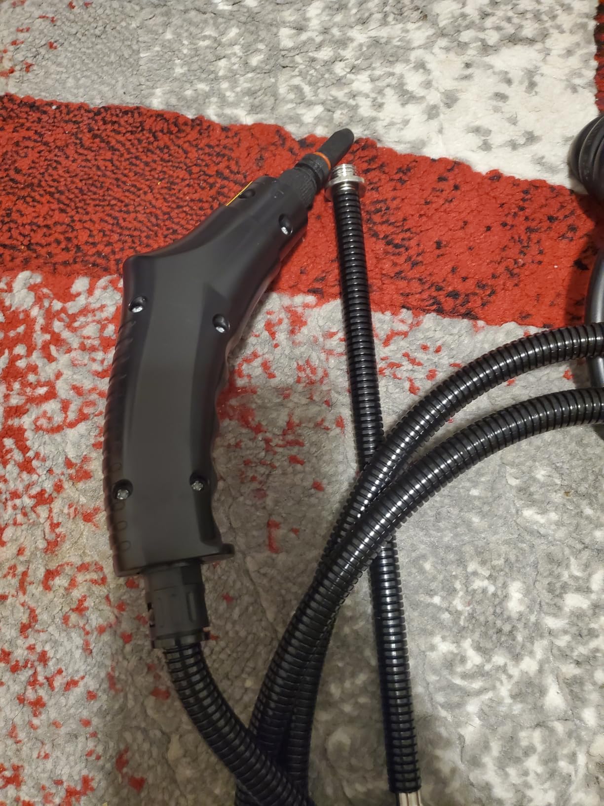 Steam Cleaner for Home - 1600ML Water Tank 15s Heat-Up Portable Steamer for Cleaning, 6 Level Adjustable, 2500W, 45PSI, 250°F Steam, Handheld Steam Cleaner for Car Detailing, Grease, Tile,Grout customer photo 1