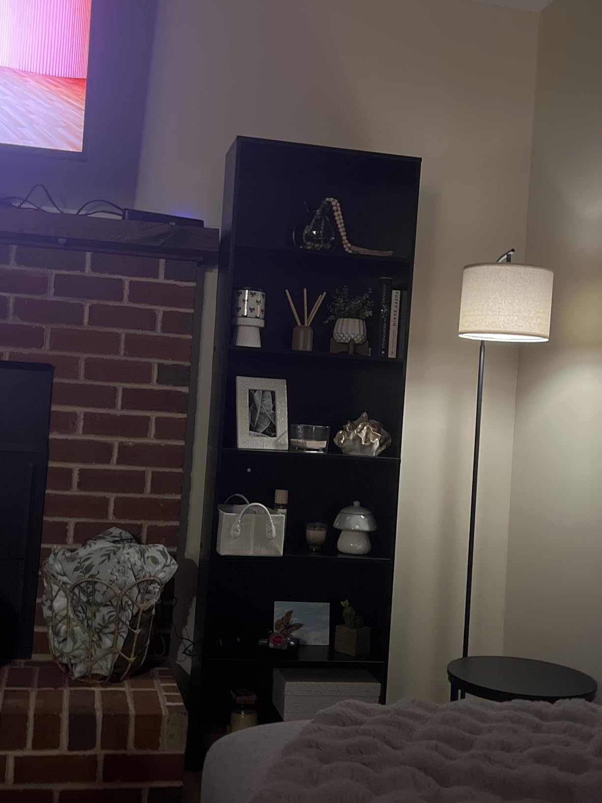 6-Tier Book Shelf, Floor Standing Open Bookcase, Wooden Display Storage Shelves with Anti-Tipping Device, 71