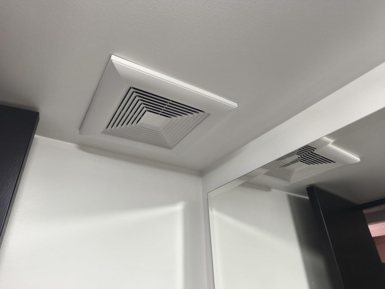 Amico Bathroom Exhaust Fan, 110 CFM, 0.9 Sones, Easy & Quiet Bathroom Fan, No Attic Access Needed, Ceiling Retrofit Ventilation Fans, ETL & FCC Certified customer photo 1
