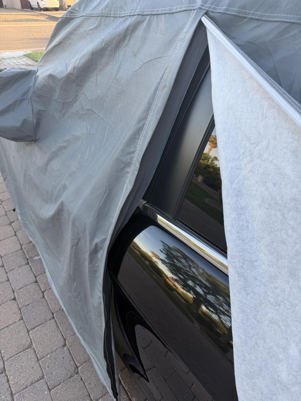 Coverlex All-Weather Car Cover Custom Fit for BMW 3 Series 2012-2026 | 320i, 328i, 330i, 330e, 335i, 340i, Waterproof, Heavy Duty, Cotton Liner, Paint Protection, Rain Snow UV Proof, Door Zipper customer photo 1