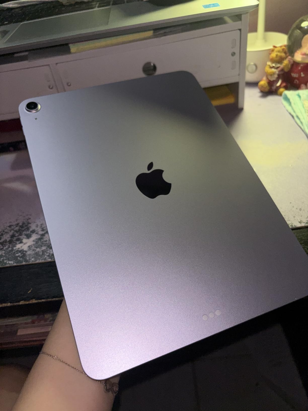 Apple iPad Air 11-inch (M4): Liquid Retina Display, 256GB, 12MP Front/Back Camera, Wi-Fi 7 with Apple N1, Touch ID, All-Day Battery Life - Space Gray customer photo 1