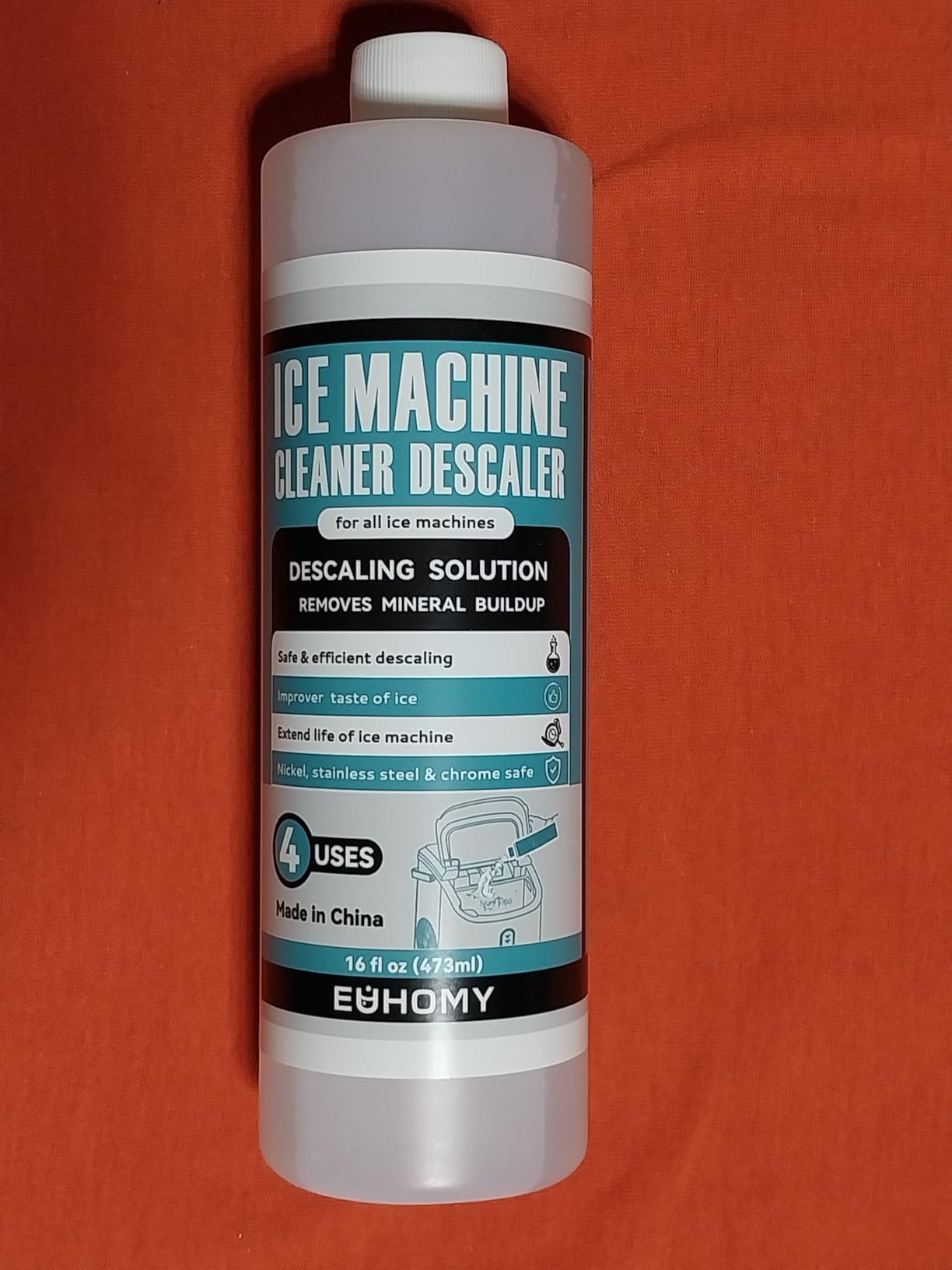 EUHOMY Under Counter Ice Maker with Drain Pump, 100lbs/24H, 24lbs Bin customer photo 2