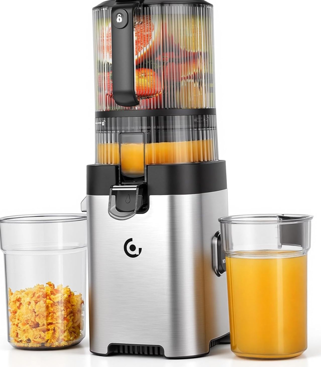 AMZCHEF Cold Press Juicer, 6.5