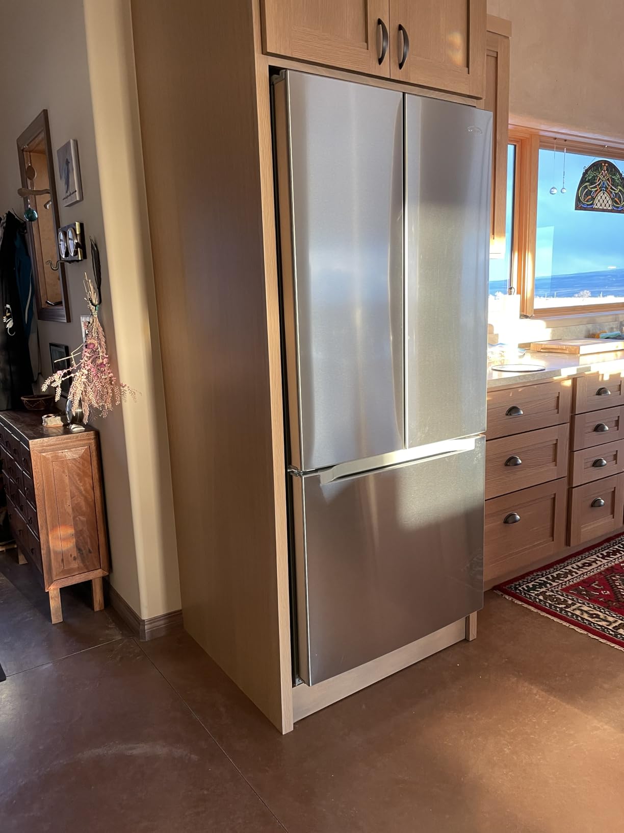KoolMore 28 Inch 14 Cu Ft Top Freezer Refrigerator, White, Freestanding Full Size Fridge Freezer for Home Kitchen or Garage customer photo 2